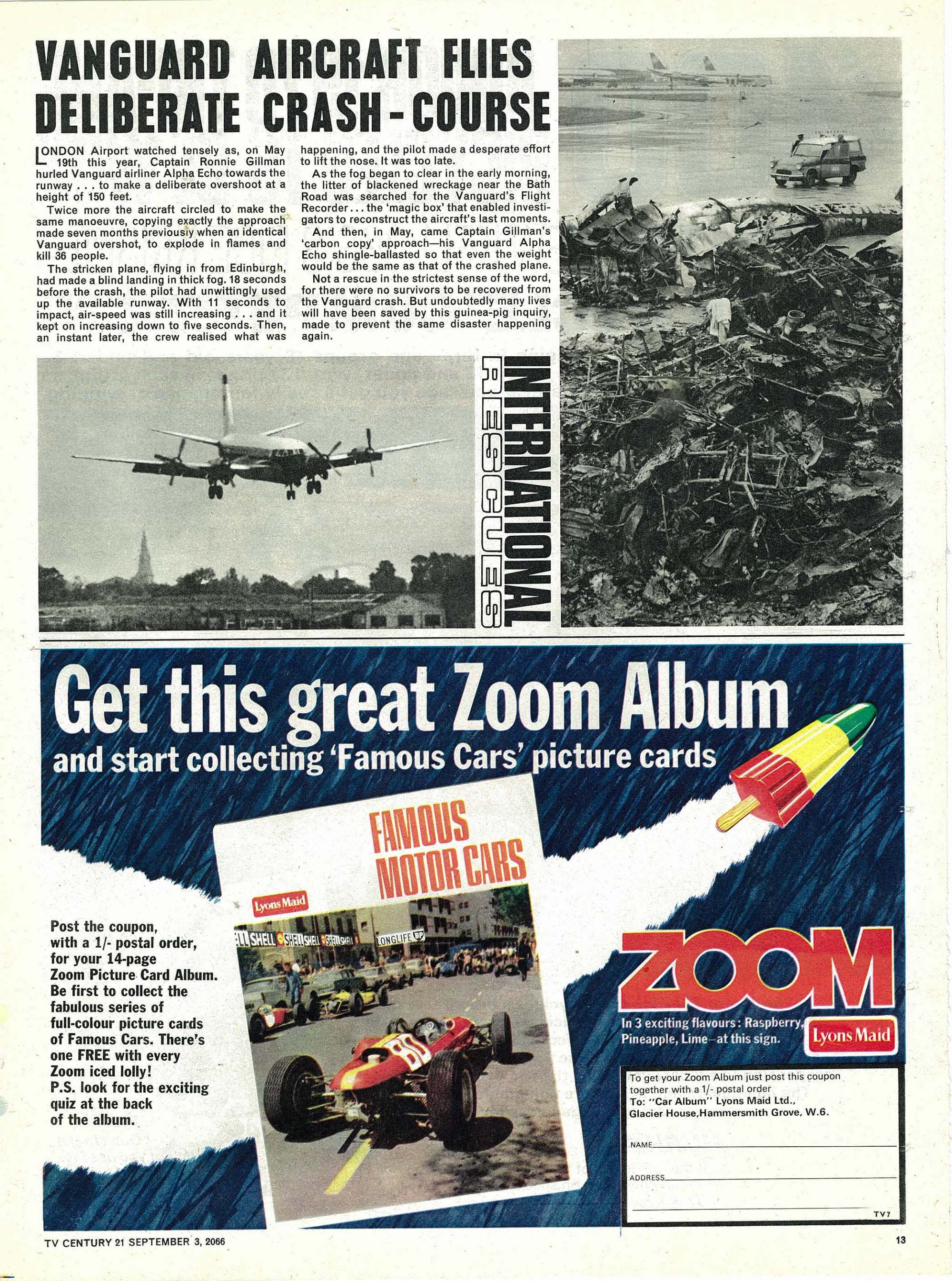Read online TV Century 21 (TV 21) comic -  Issue #85 - 12
