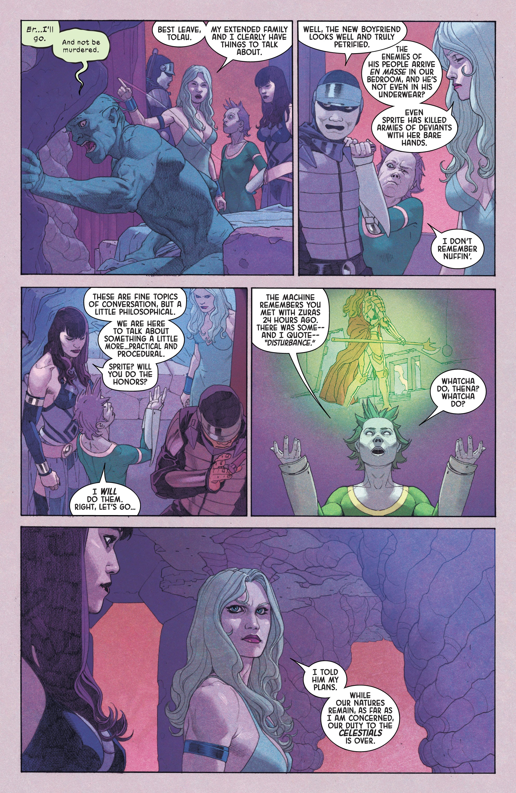 Read online Eternals (2021) comic -  Issue #3 - 8