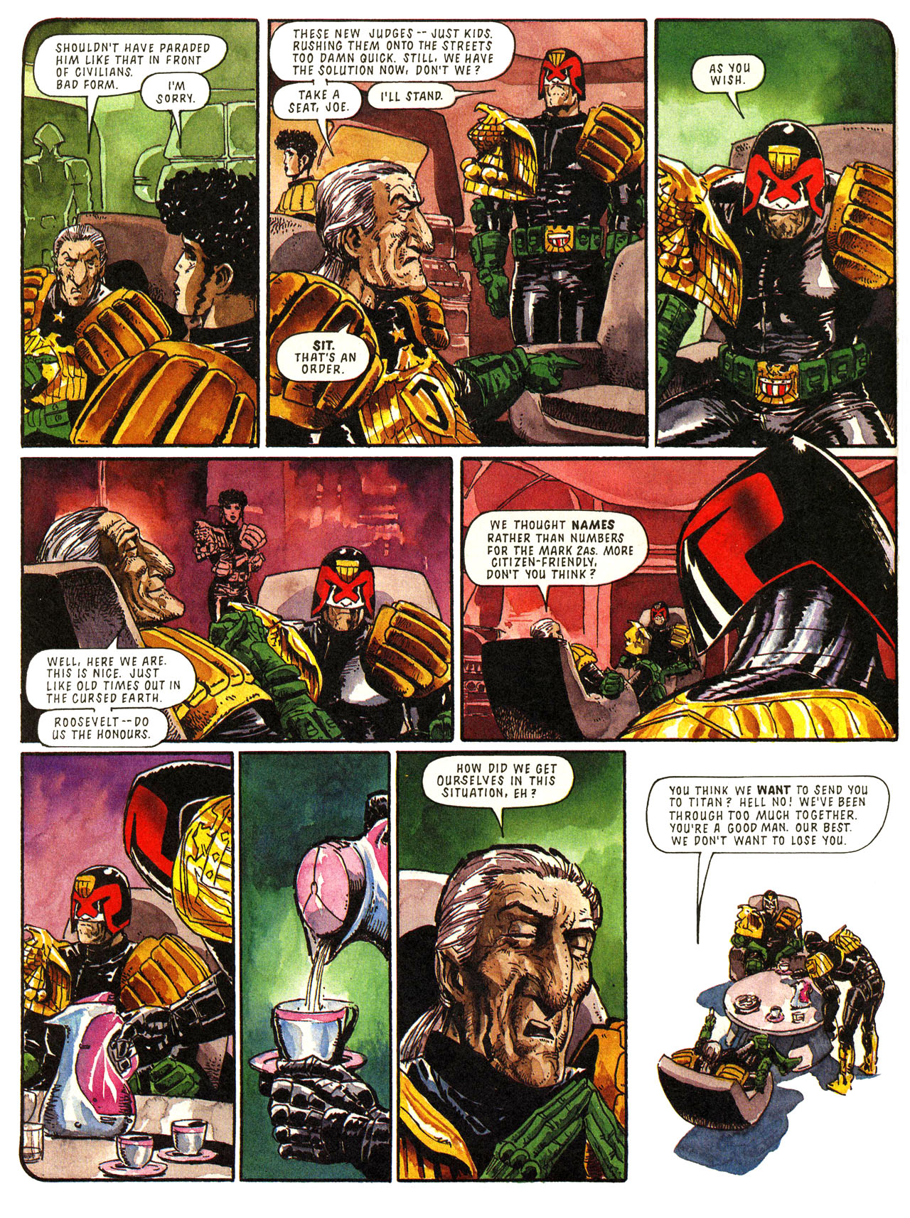 Read online Judge Dredd: The Megazine (vol. 2) comic -  Issue #58 - 8