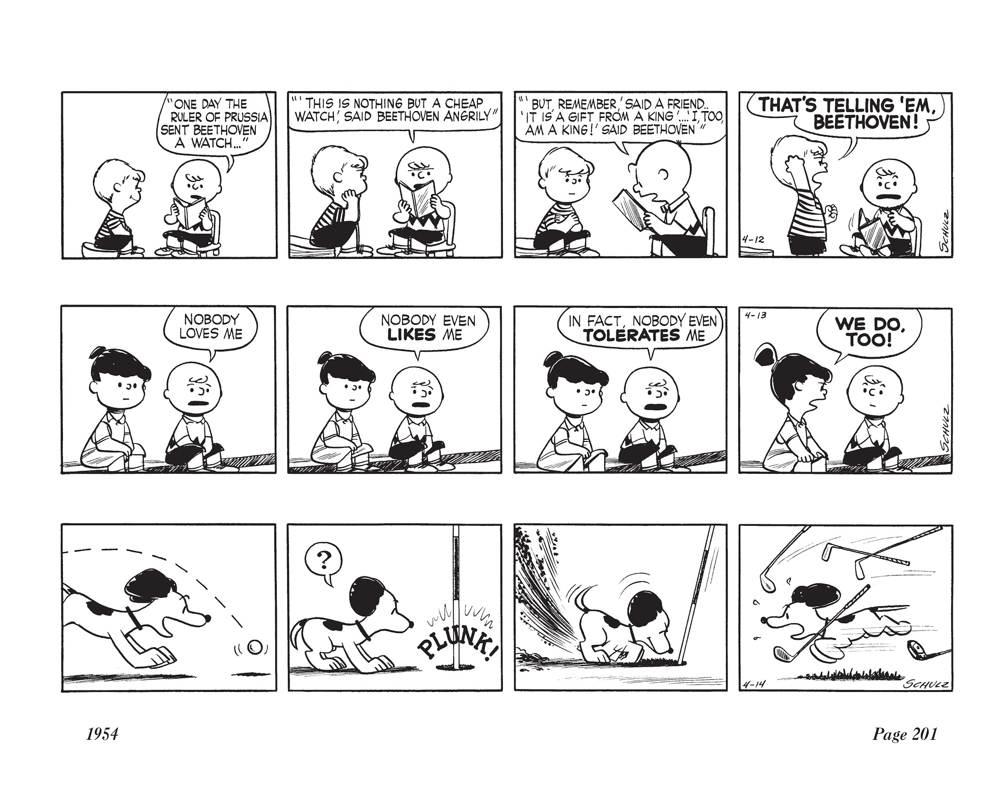 Read online The Complete Peanuts comic -  Issue # TPB 2 - 215