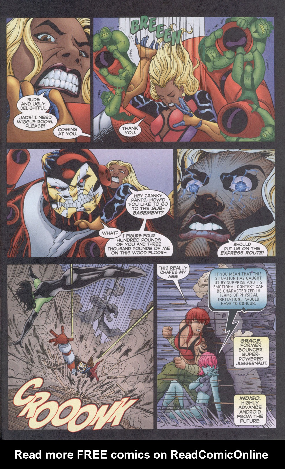 Read online Outsiders (2003) comic -  Issue #4 - 5