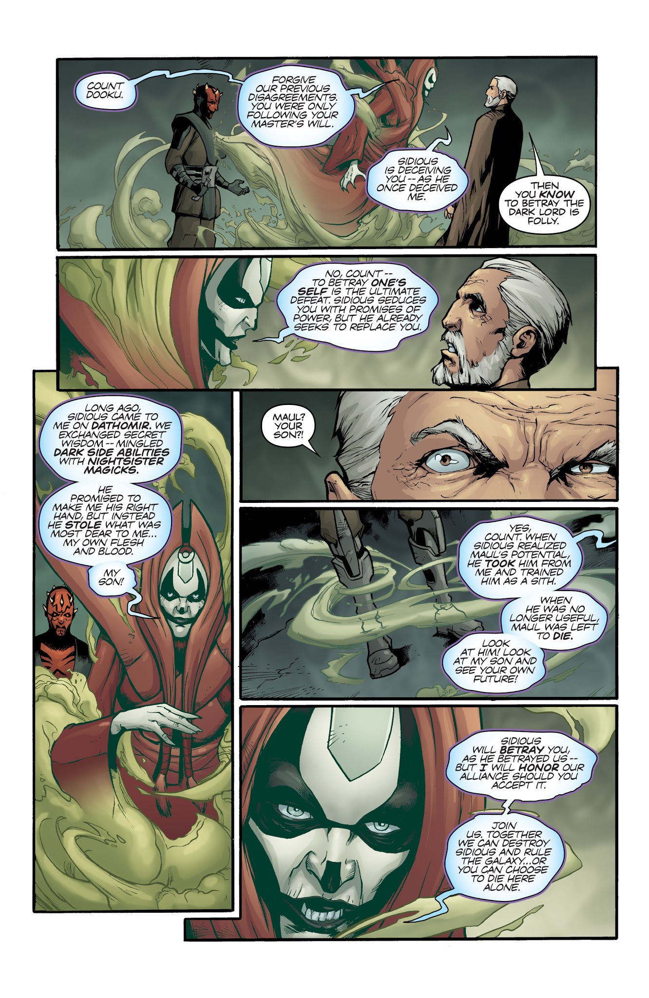 Read online Star Wars: Darth Maul - Son of Dathomir comic -  Issue # _TPB - 62