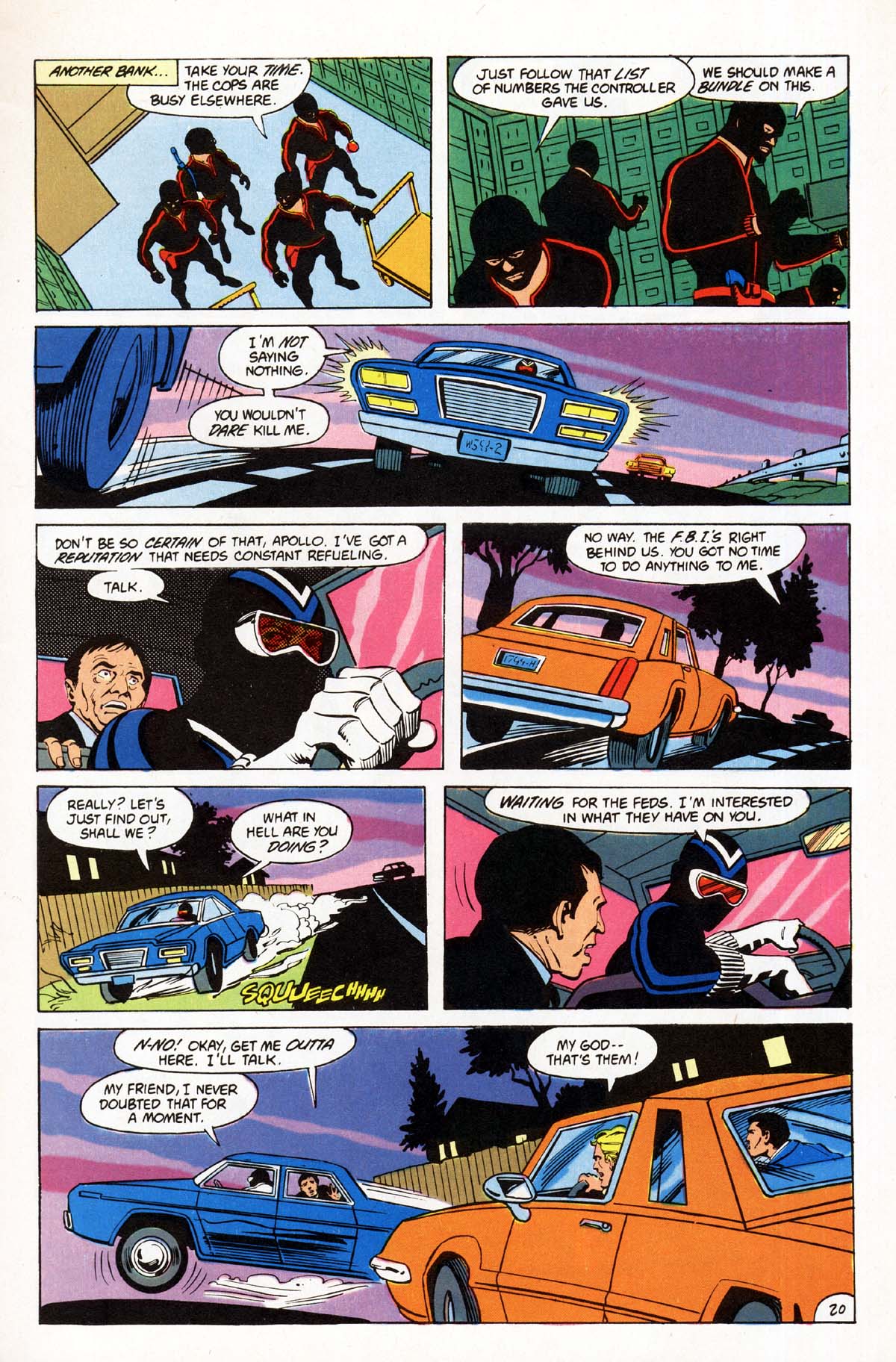 Read online Vigilante (1983) comic -  Issue #10 - 22