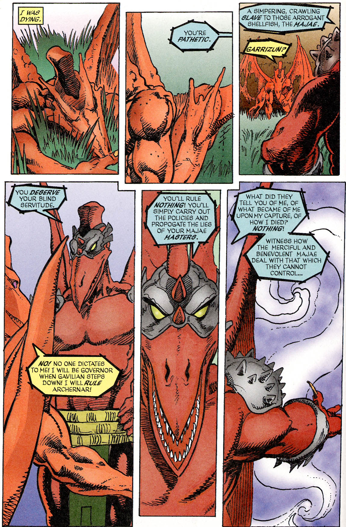 Read online Leonard Nimoy's Primortals (1996) comic -  Issue #7 - 17