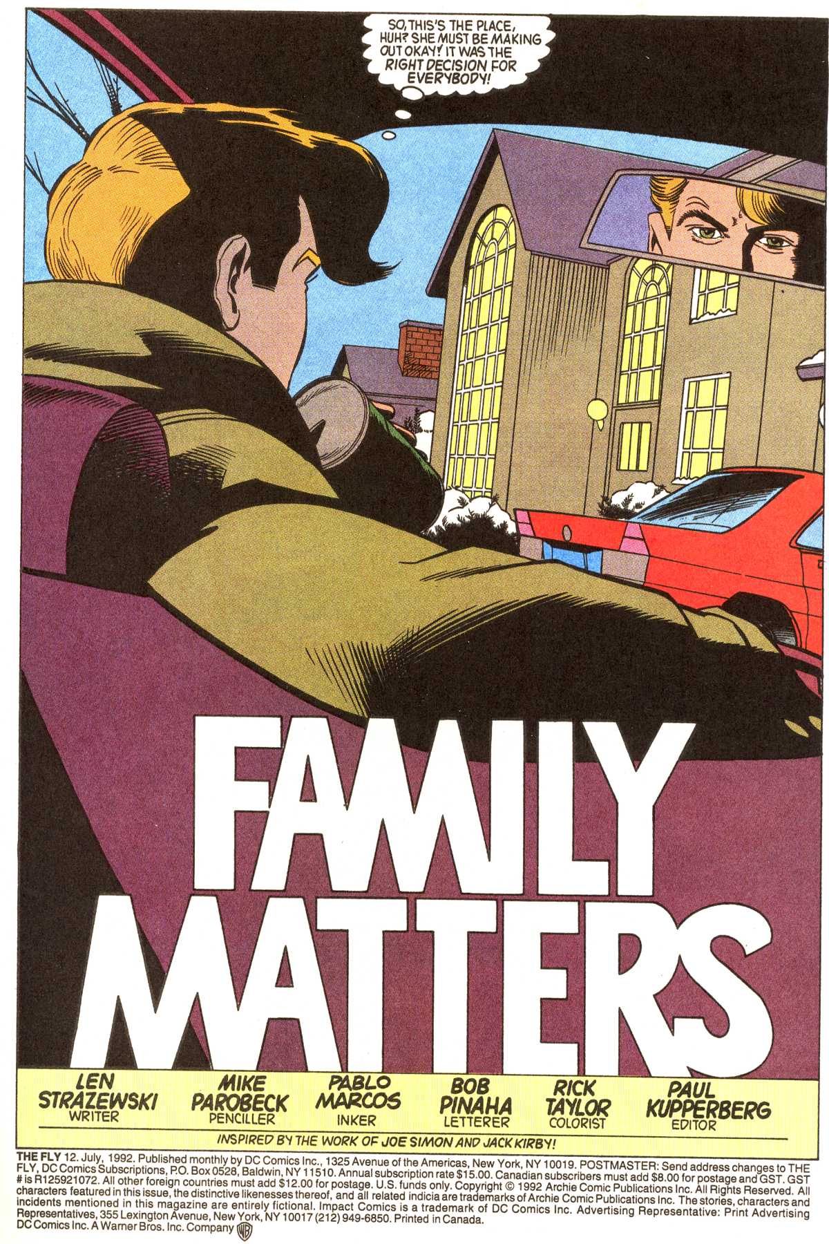 Read online The Fly comic -  Issue #12 - 2