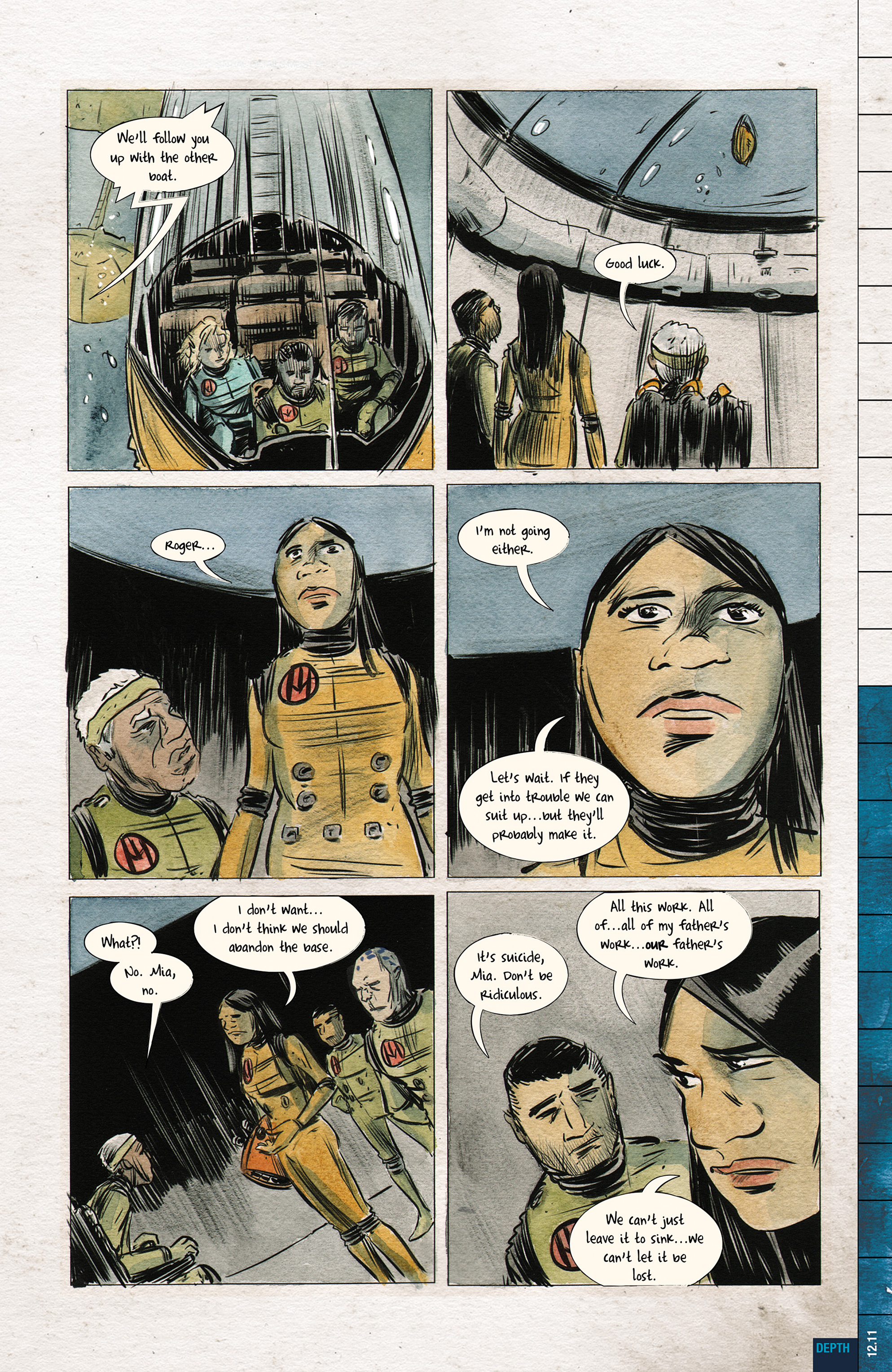 Read online Dept. H comic -  Issue #12 - 13