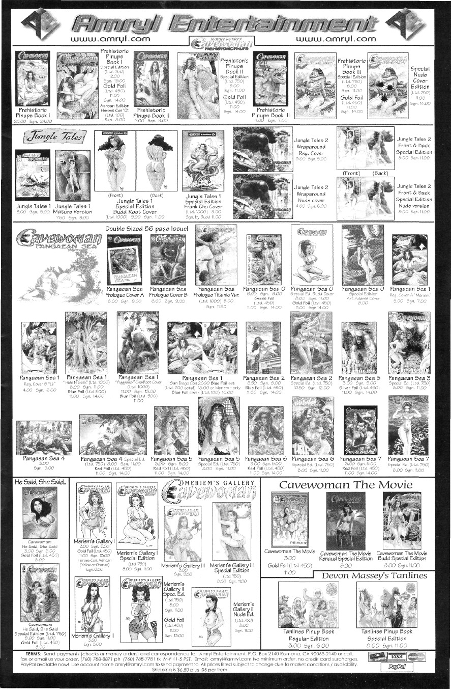 Read online Cavewoman: Pangaean Sea comic -  Issue #7 - 33