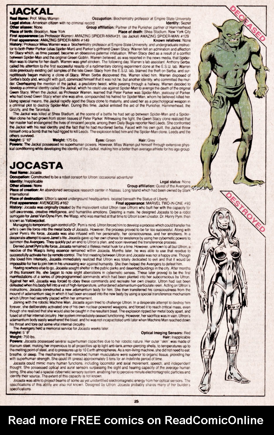 The Official Handbook of the Marvel Universe issue 13 - Page 26