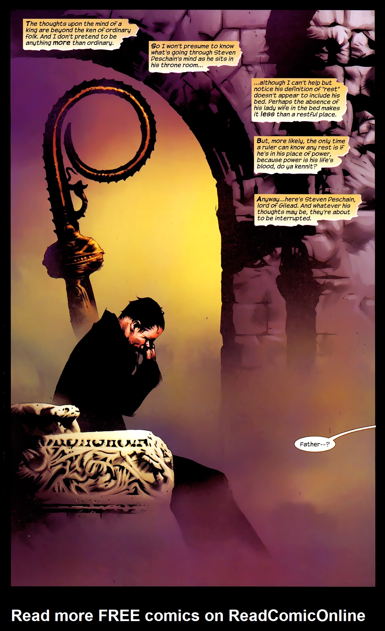 Read online Dark Tower: Treachery comic -  Issue #4 - 17