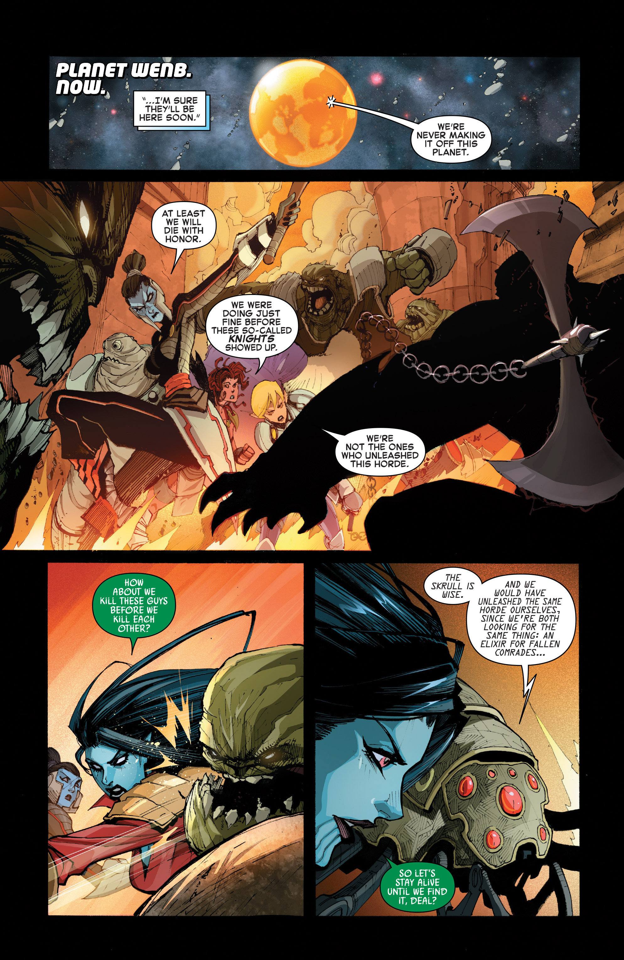 Read online Venom: Space Knight comic -  Issue #12 - 12