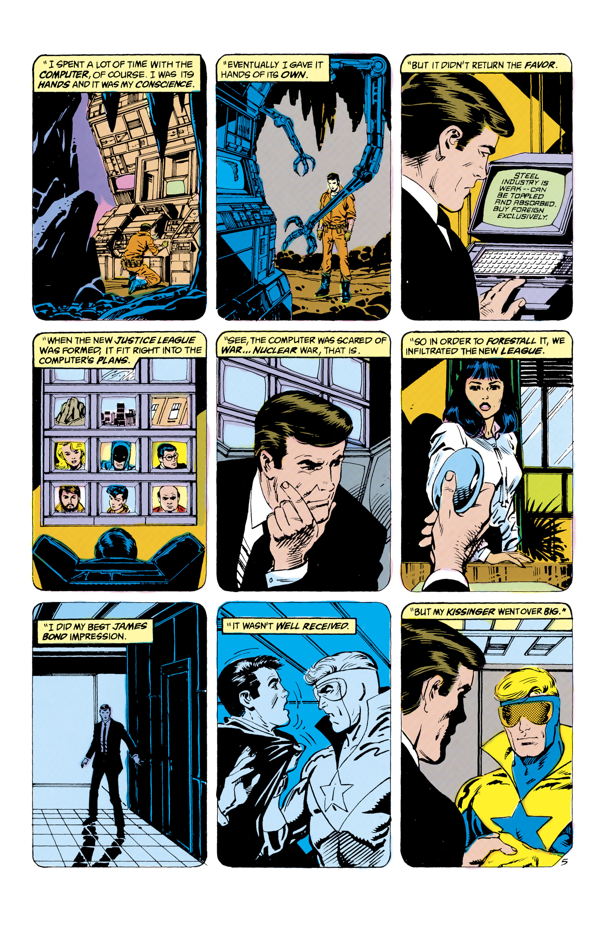 Read online Secret Origins (1986) comic -  Issue #35 - 34