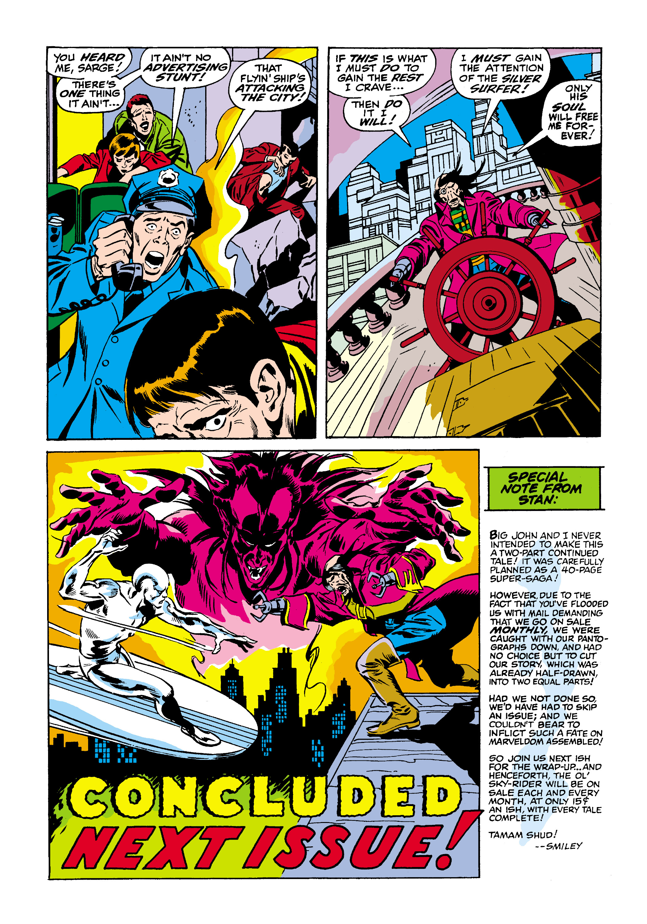 Read online Marvel Masterworks: The Silver Surfer comic -  Issue # TPB 2 (Part 1) - 68