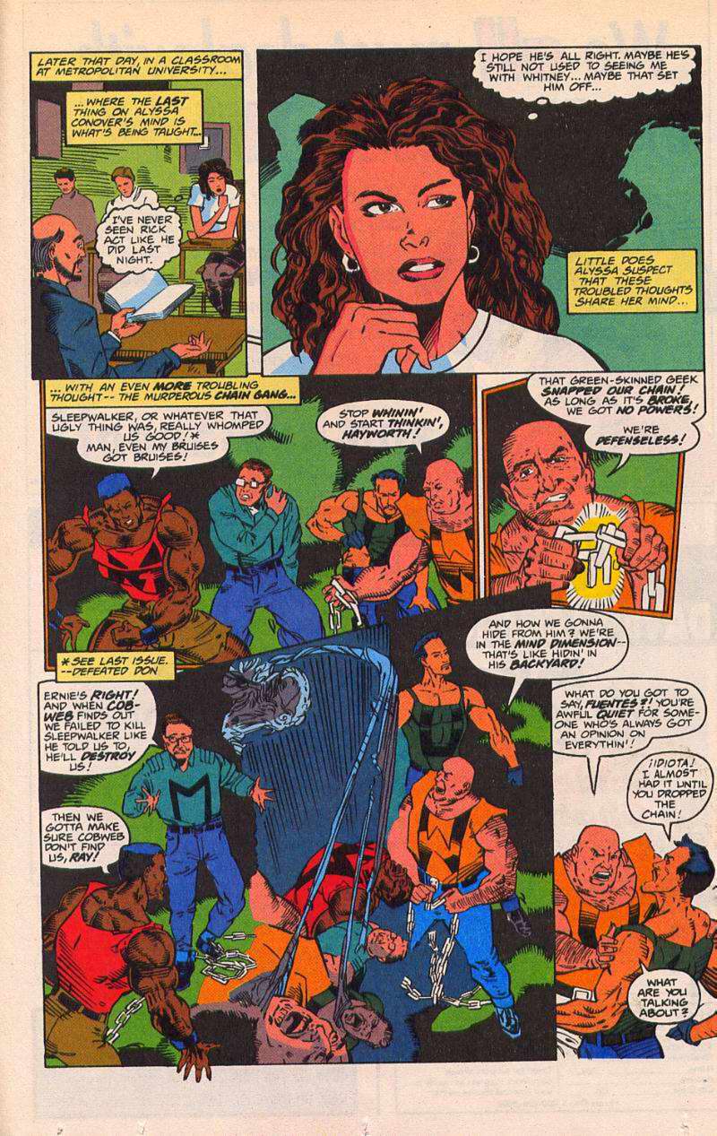 Read online Sleepwalker comic -  Issue #21 - 11