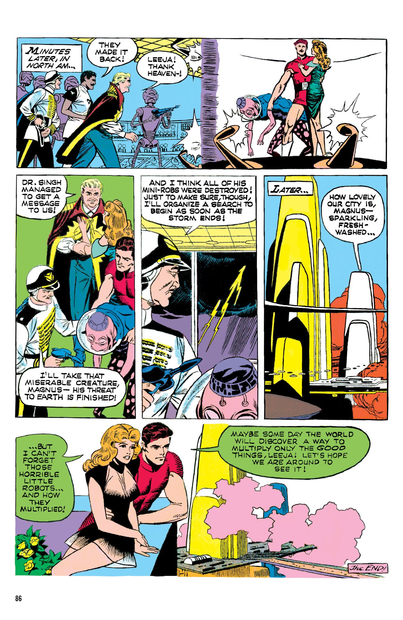 Read online Magnus, Robot Fighter Archives comic -  Issue # TPB 3 (Part 1) - 86