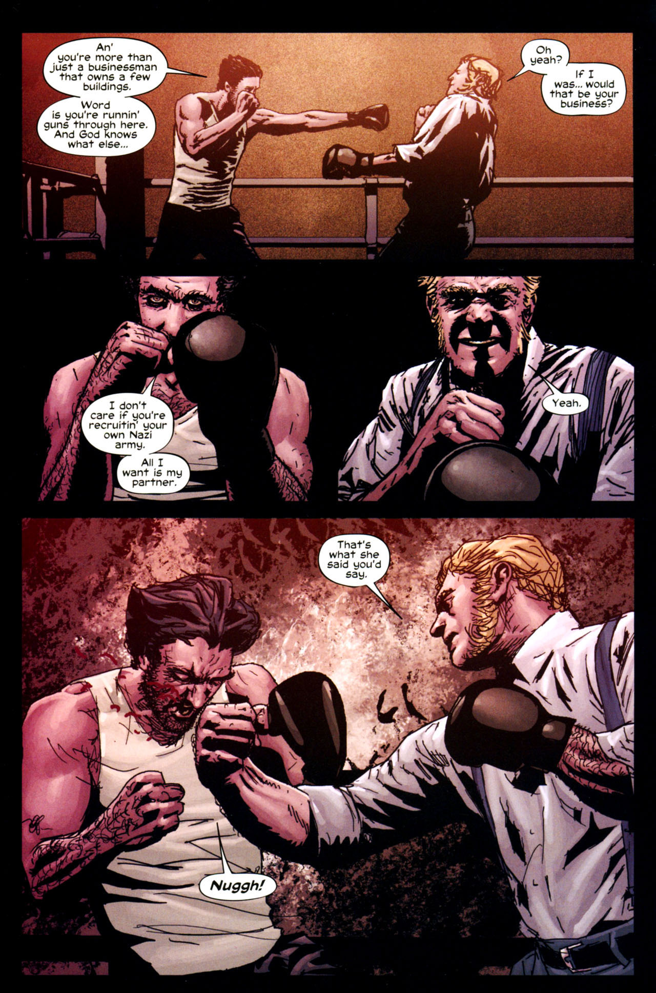 Read online Wolverine Noir comic -  Issue #2 - 23