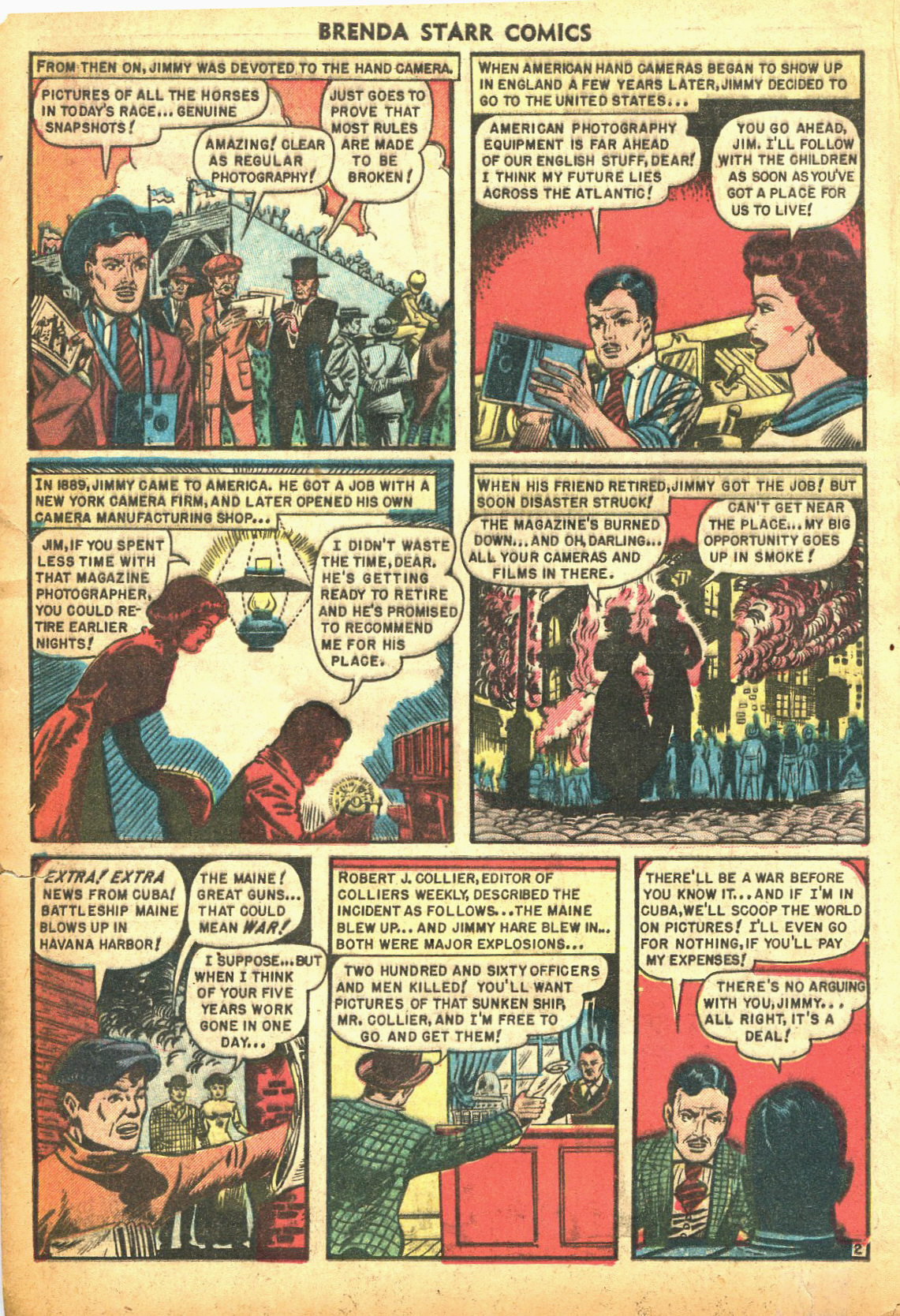 Read online Brenda Starr (1948) comic -  Issue #10 - 20