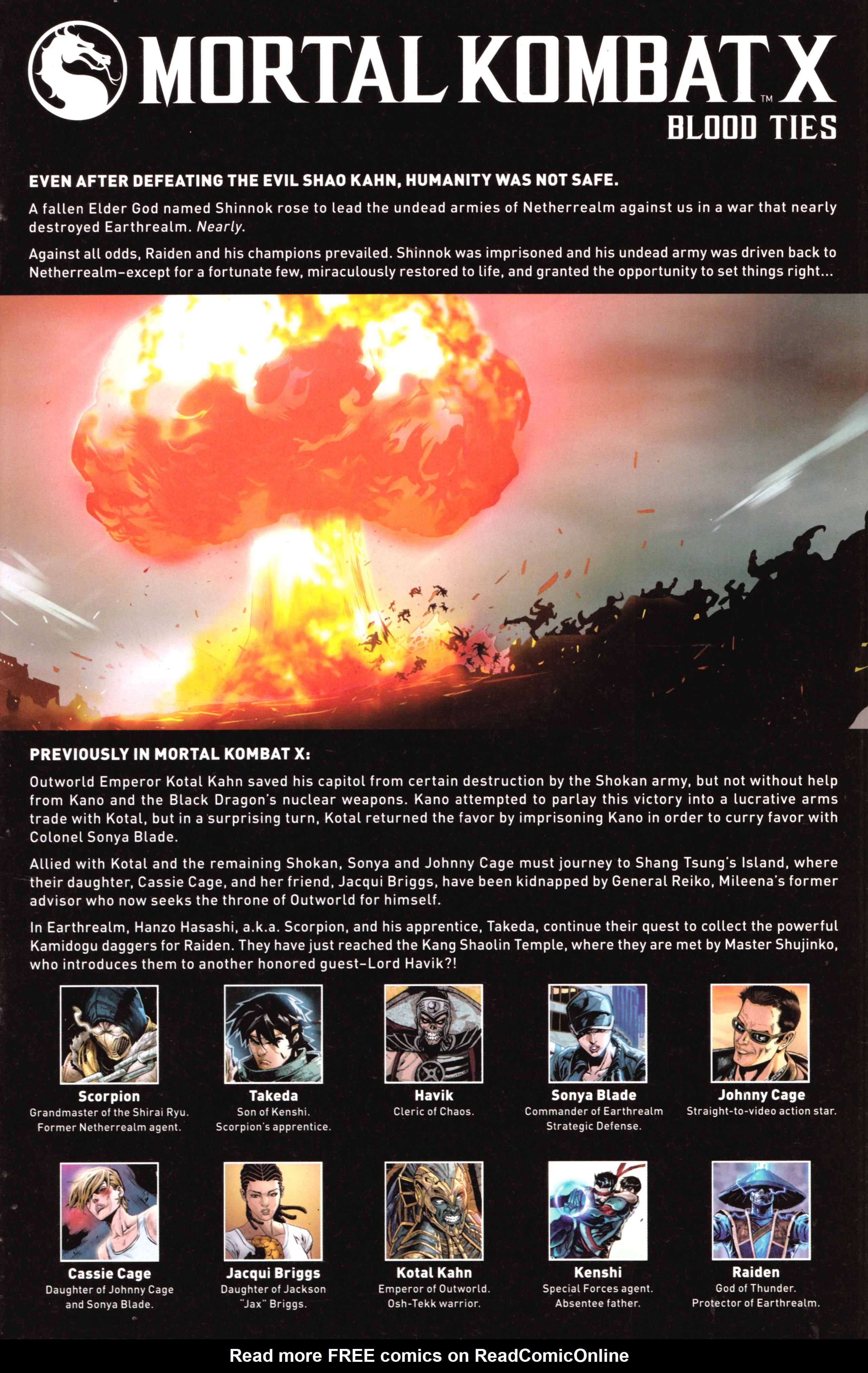 Read online Mortal Kombat X [II] comic -  Issue #8 - 3