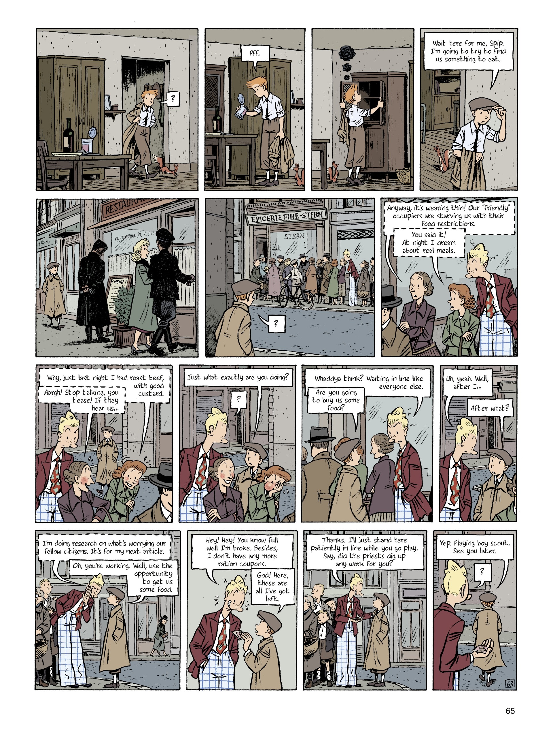 Read online Spirou: Hope Against All Odds comic -  Issue #1 - 65