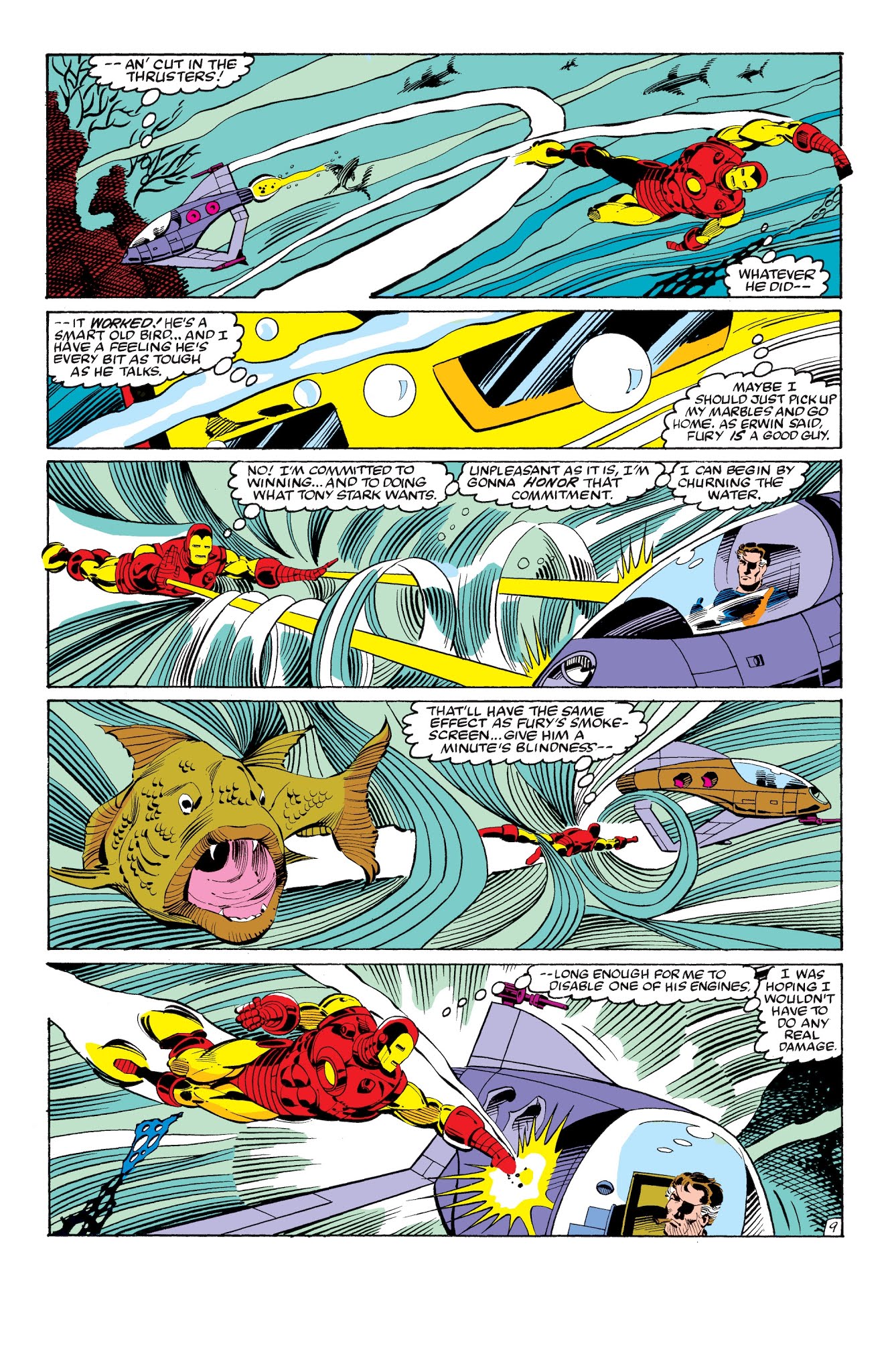 Read online Iron Man Epic Collection comic -  Issue # The Enemy Within (Part 5) - 42