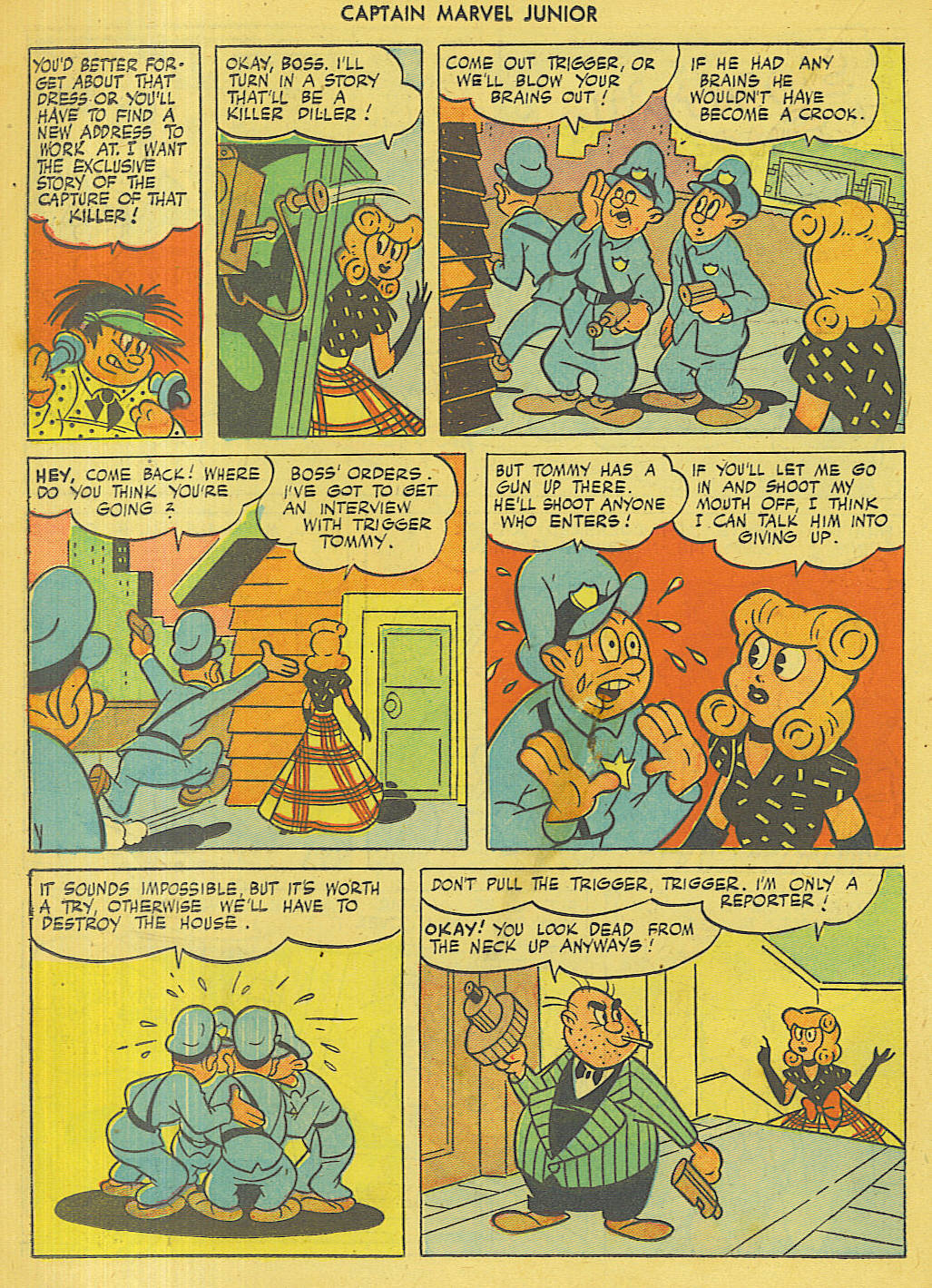 Read online Captain Marvel, Jr. comic -  Issue #43 - 24