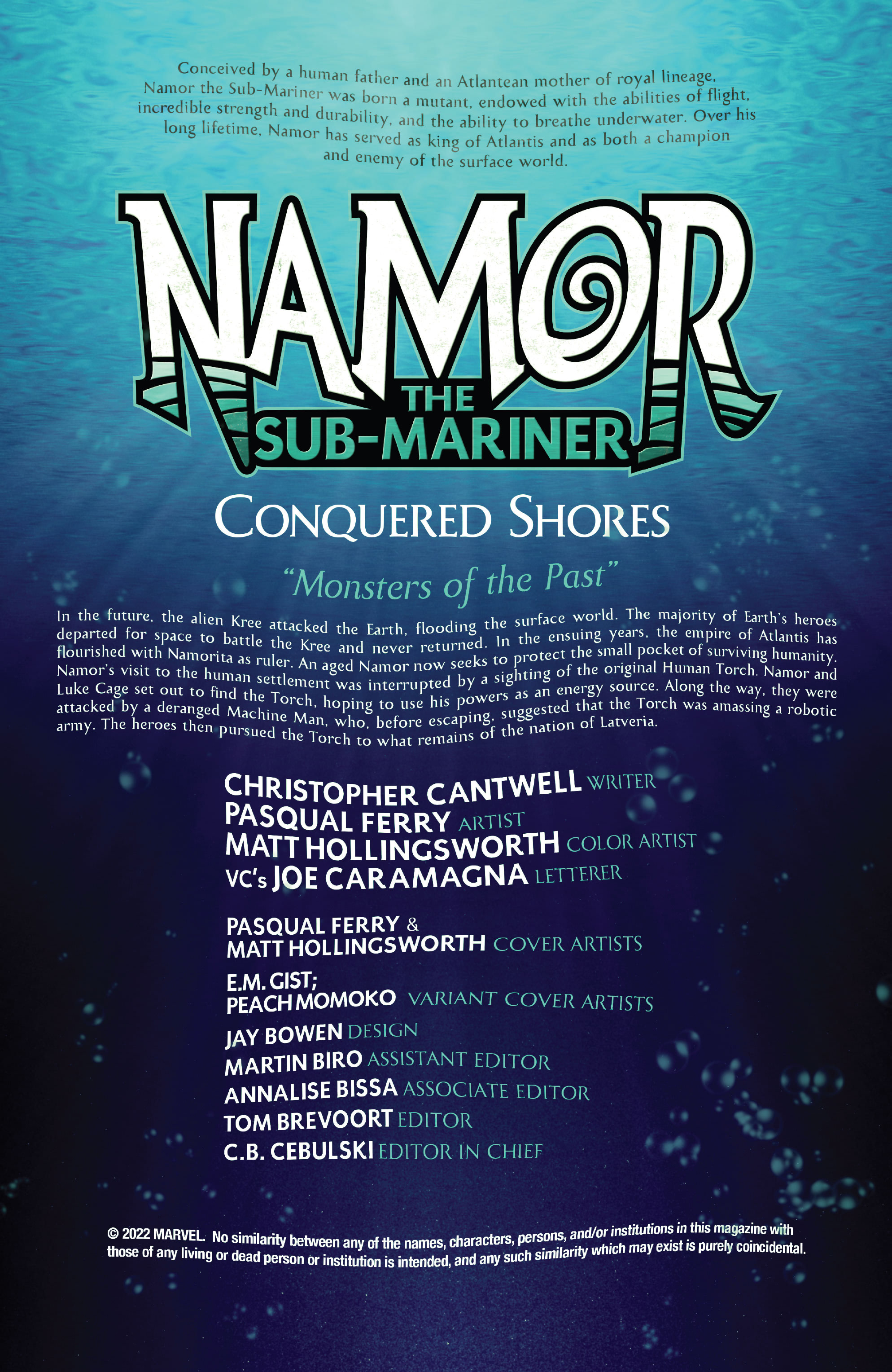 Read online Namor The Sub-Mariner (2022) comic -  Issue #3 - 3