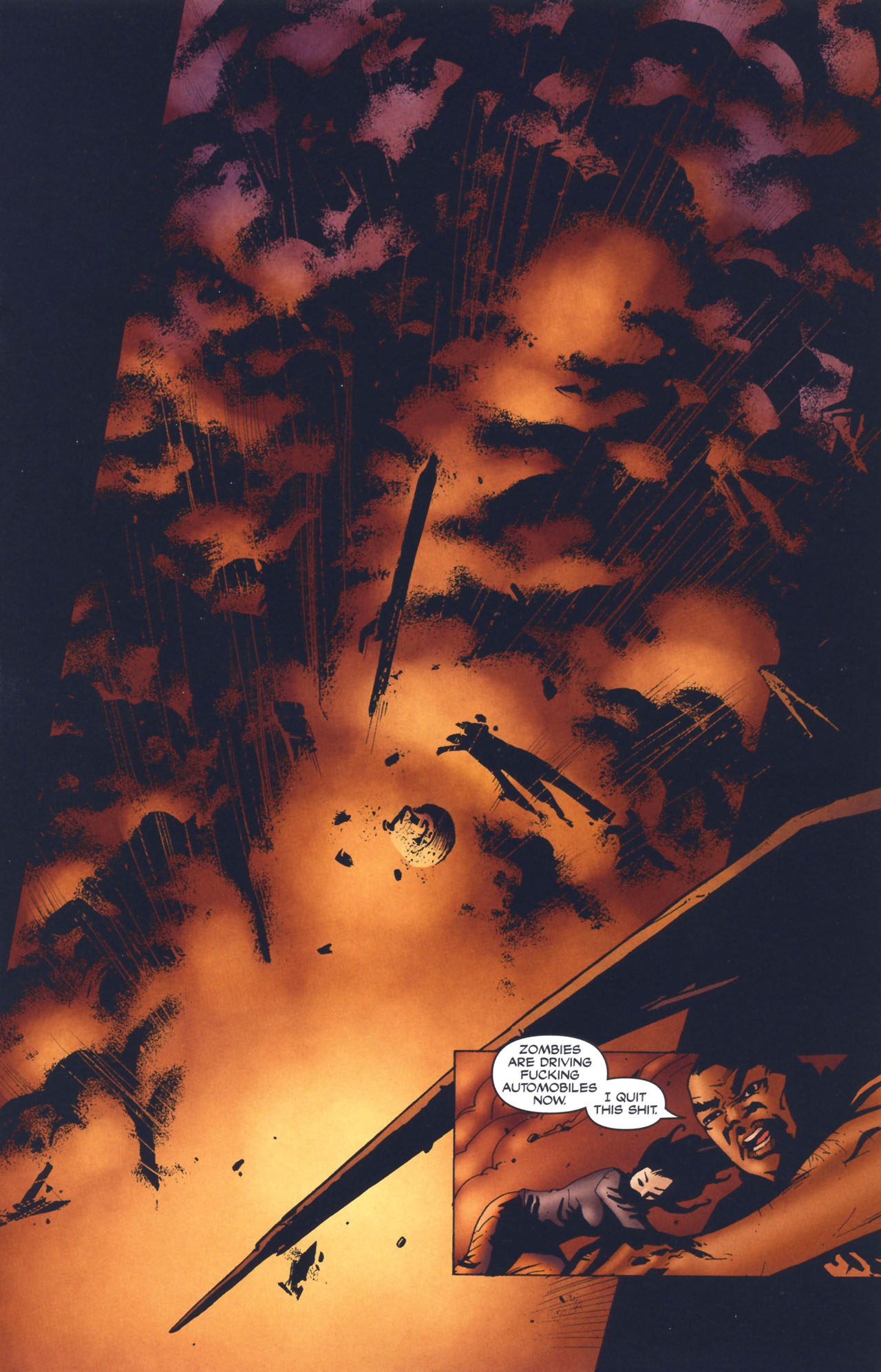 Read online Warren Ellis Blackgas2 comic -  Issue #2 - 17