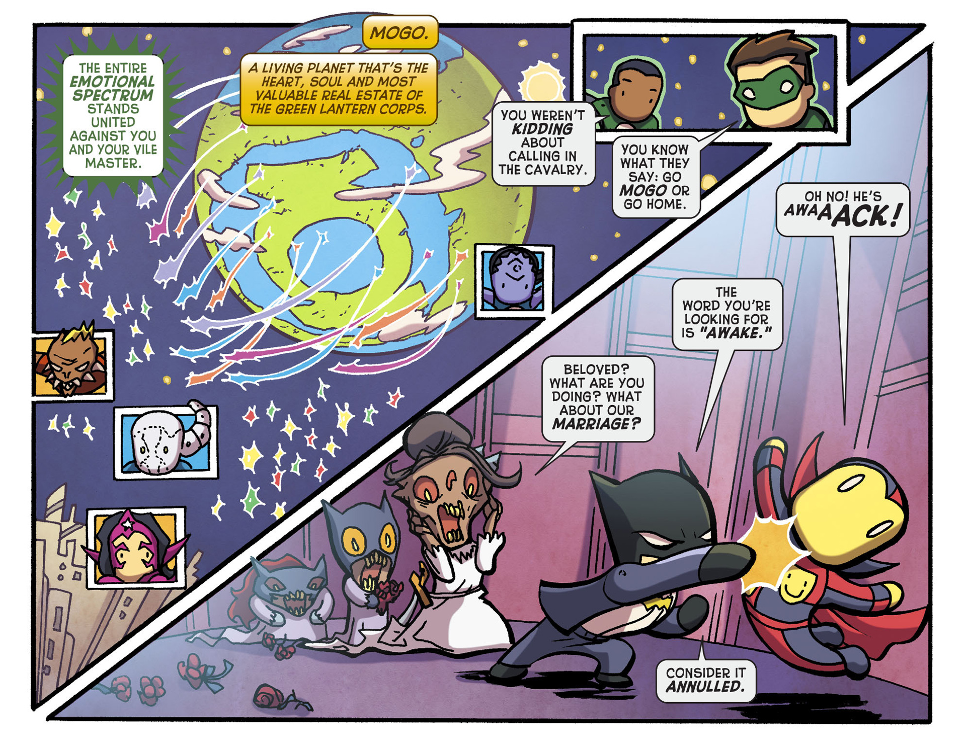 Read online Scribblenauts Unmasked: A Crisis of Imagination comic -  Issue #7 - 21