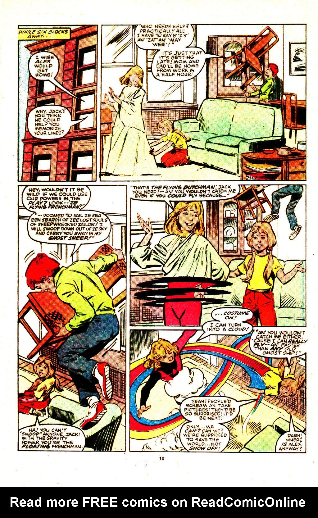 Read online Power Pack (1984) comic -  Issue #30 - 11