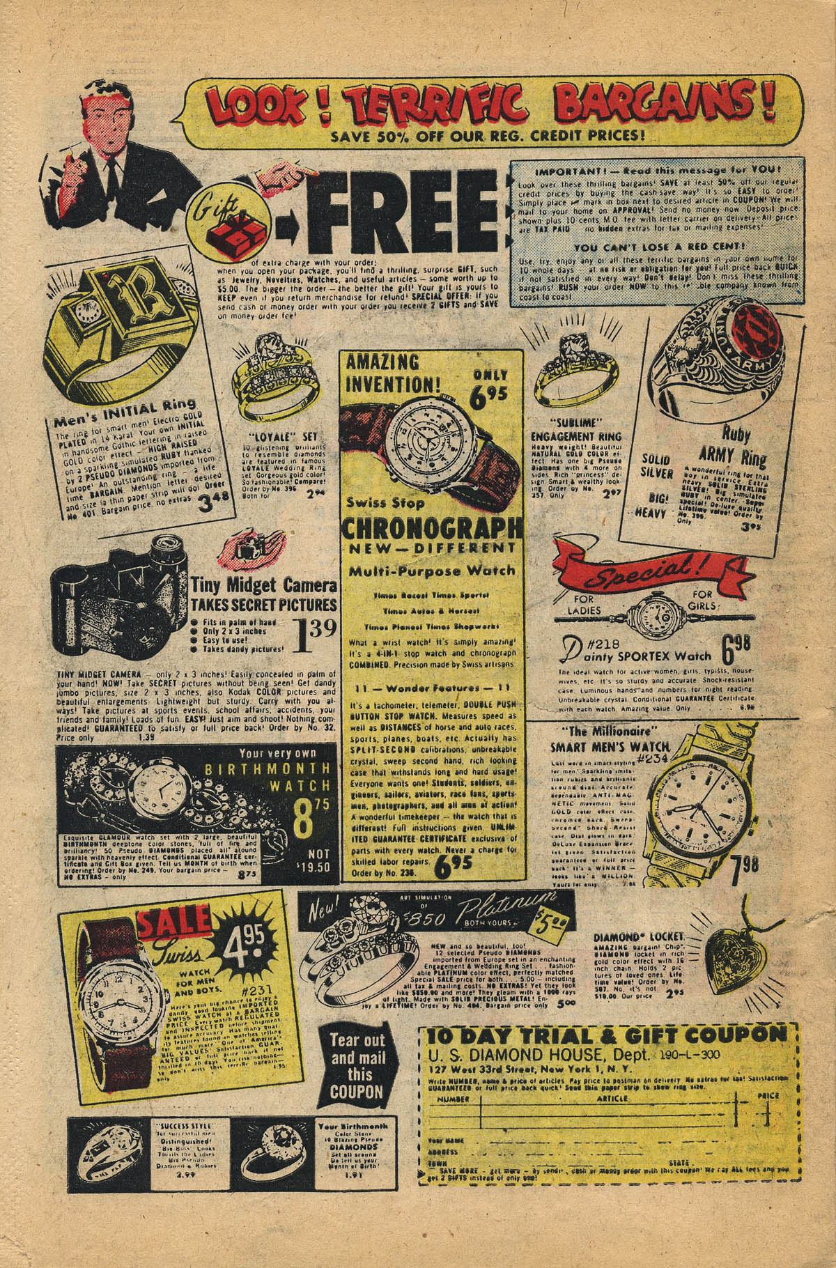 Read online Weird Mysteries (1952) comic -  Issue #2 - 34