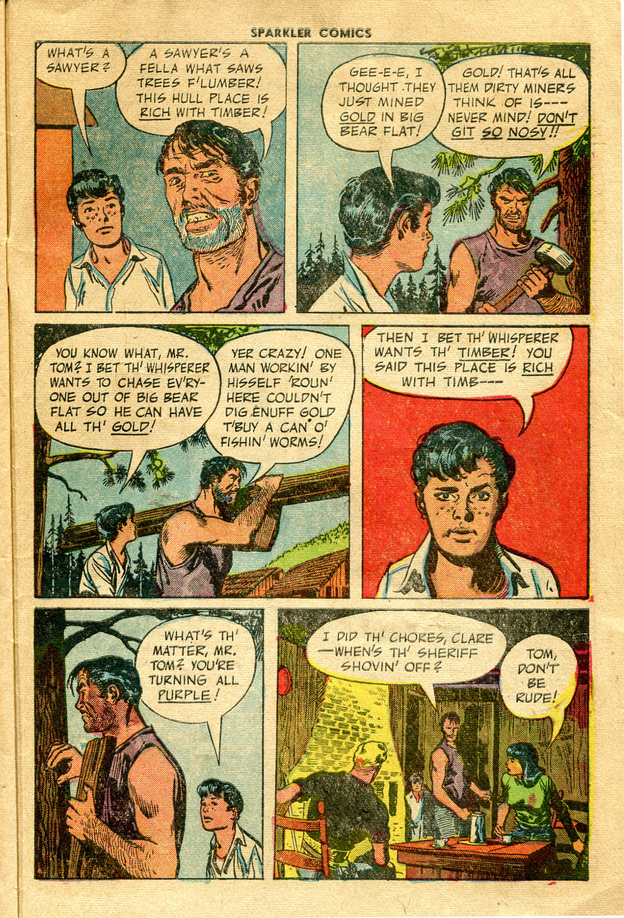 Read online Sparkler Comics comic -  Issue #104 - 31