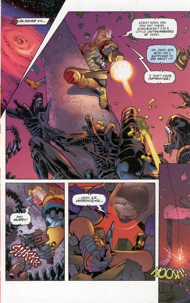 Read online Aliens: Xenogenesis comic -  Issue #2 - 13