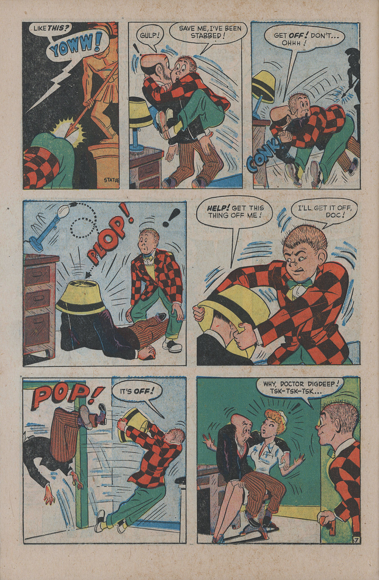 Read online Willie Comics (1946) comic -  Issue #18 - 22