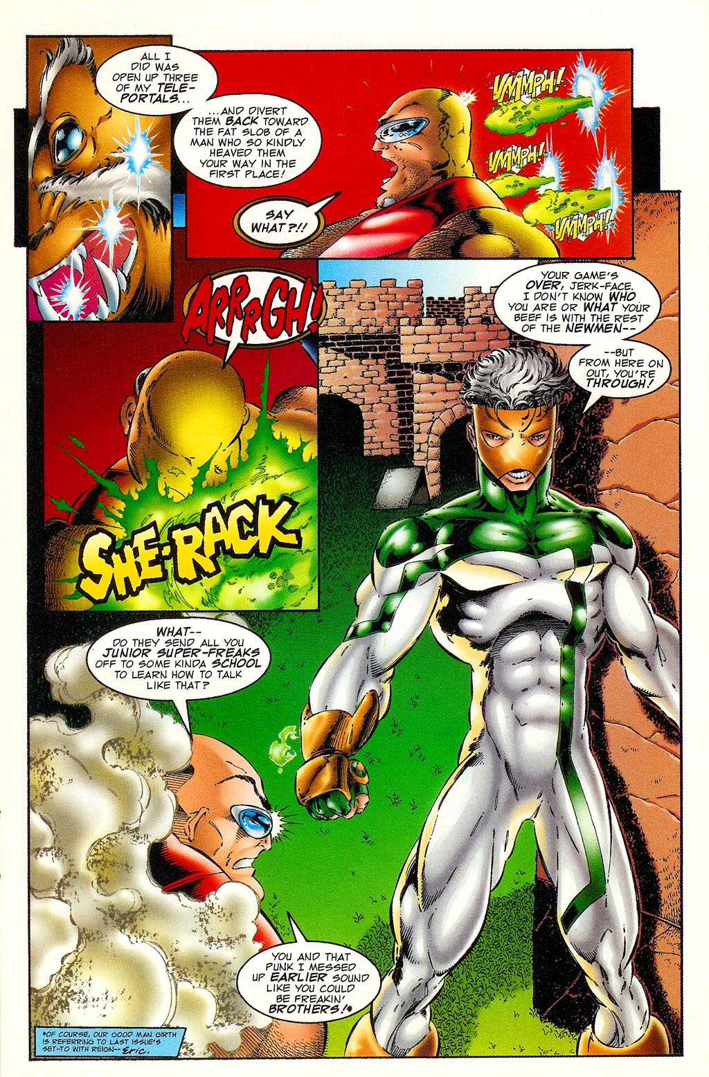 Read online NewMen comic -  Issue #3 - 6