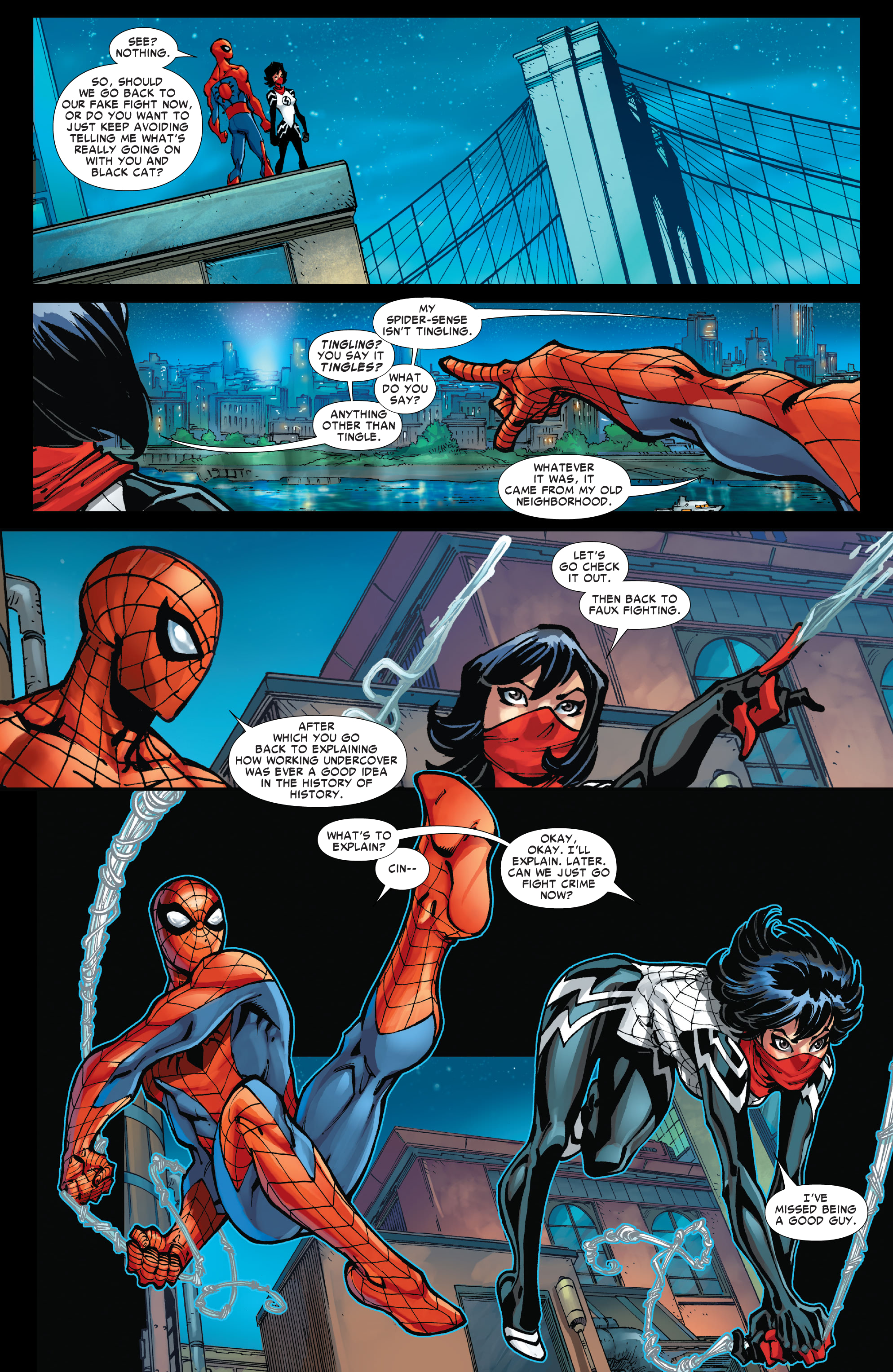 Read online Silk: Out of the Spider-Verse comic -  Issue # TPB 2 (Part 1) - 10