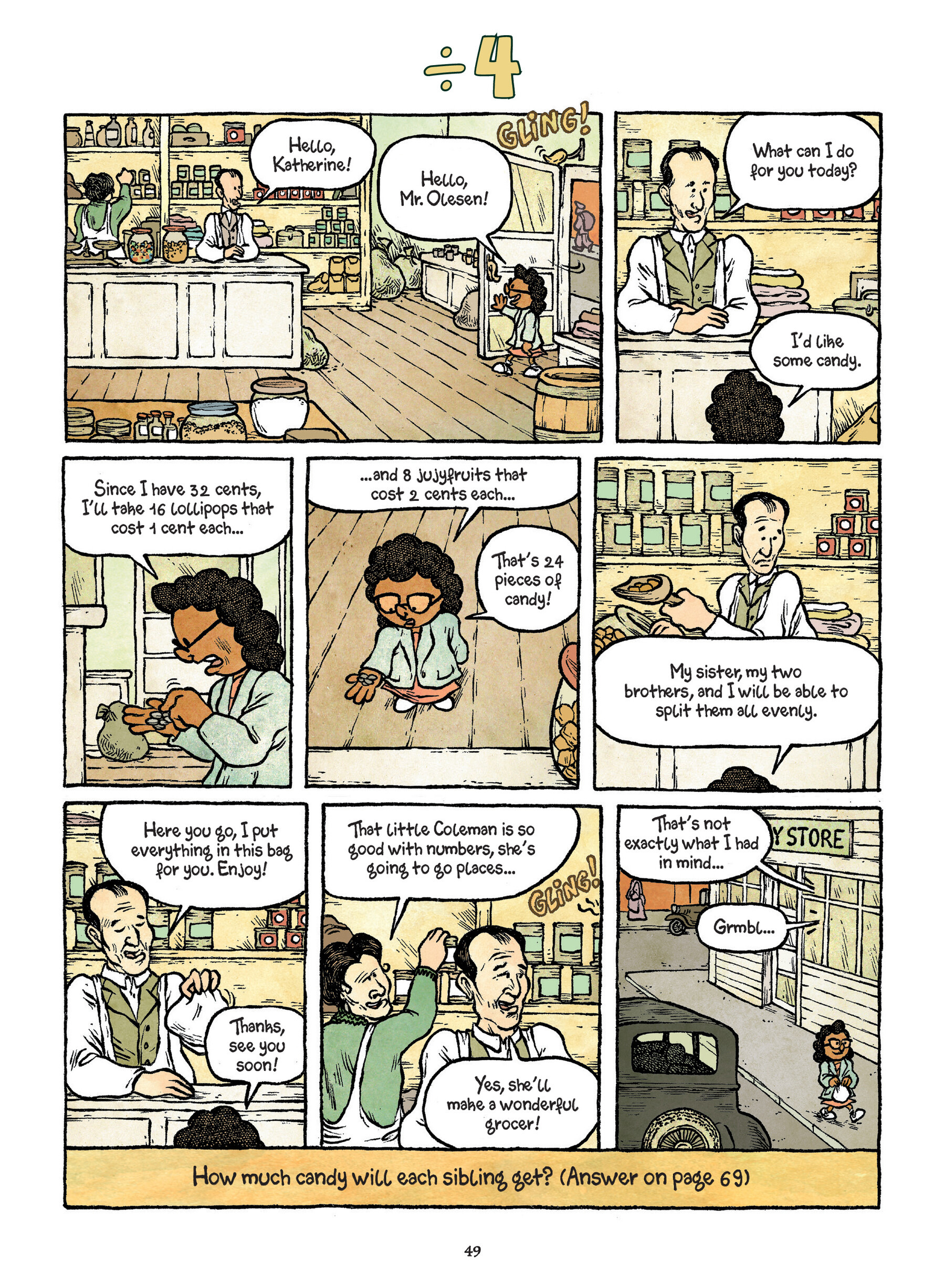 Read online Young Katherine Johnson comic -  Issue # TPB - 50