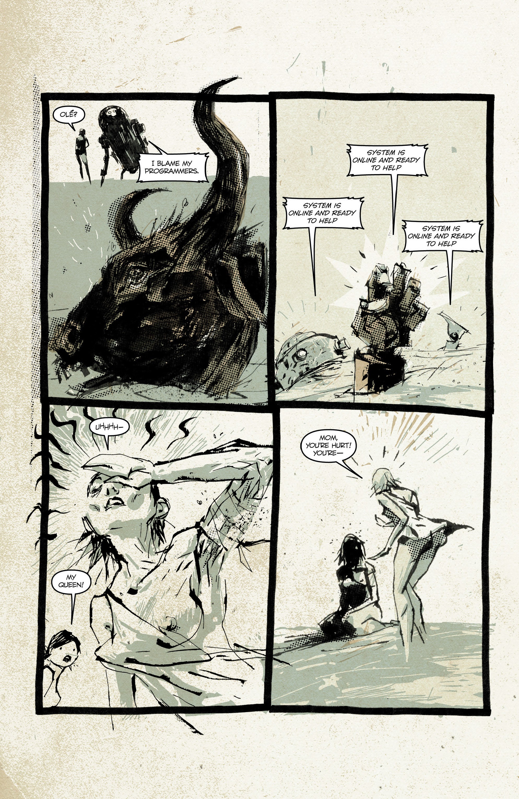 Read online ZVRC: Zombies Vs. Robots Classic comic -  Issue #3 - 42