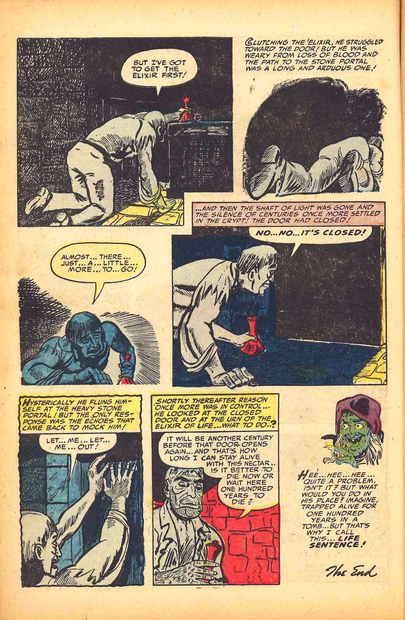 Read online Weird Mysteries (1952) comic -  Issue #6 - 8