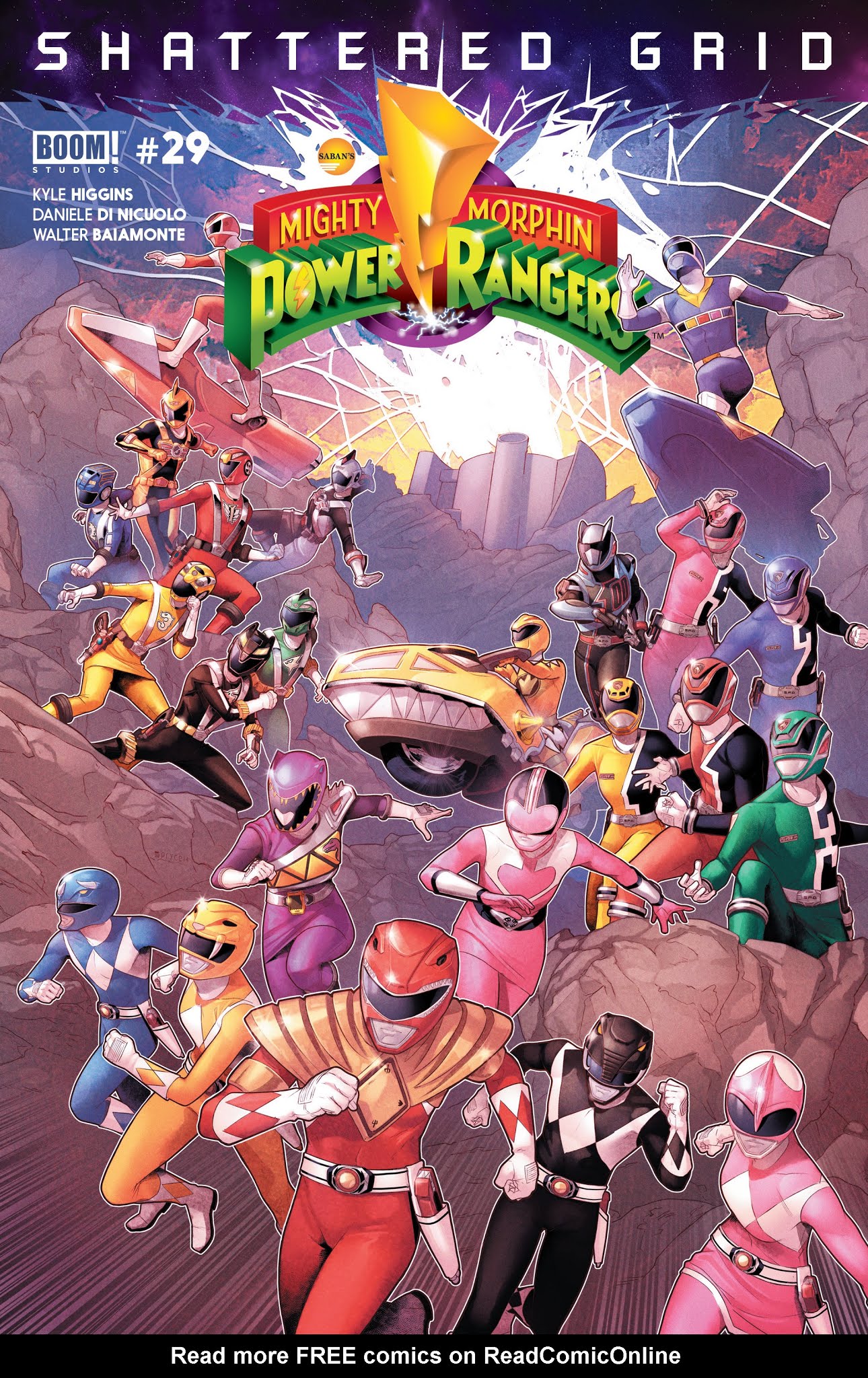 Mighty Morphin Power Rangers 29 Page 1