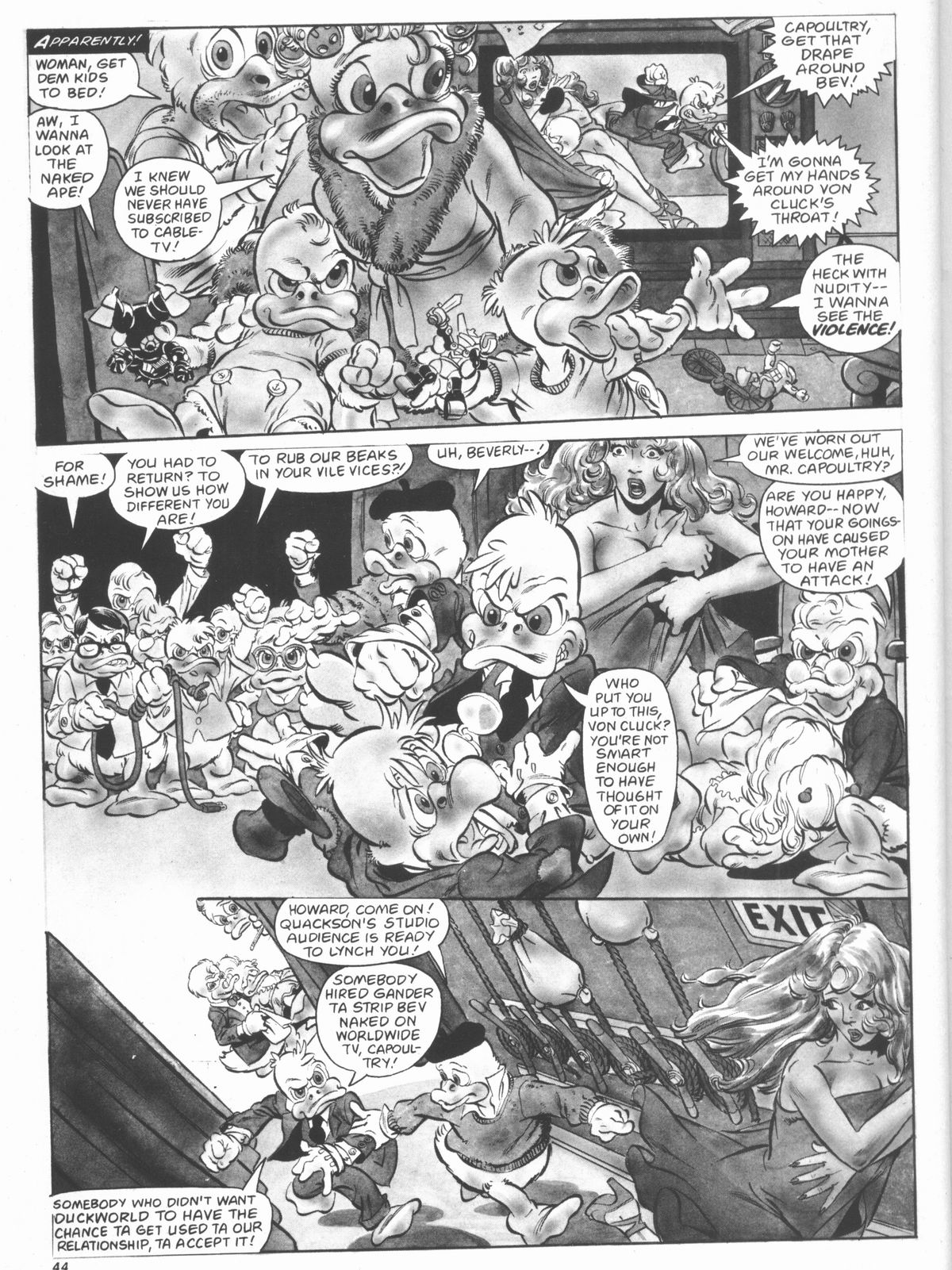 Read online Howard the Duck (1979) comic -  Issue #6 - 44