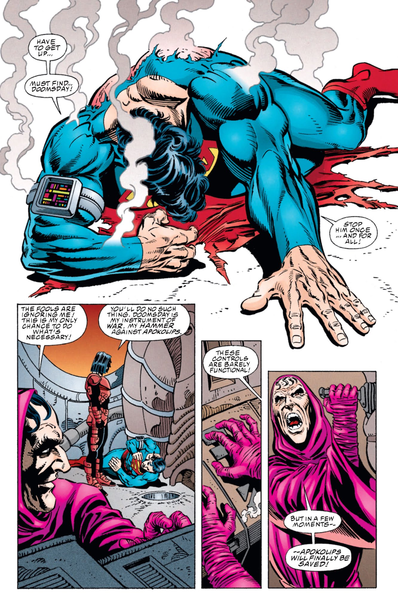 Read online Superman: Doomsday comic -  Issue # TPB - 46