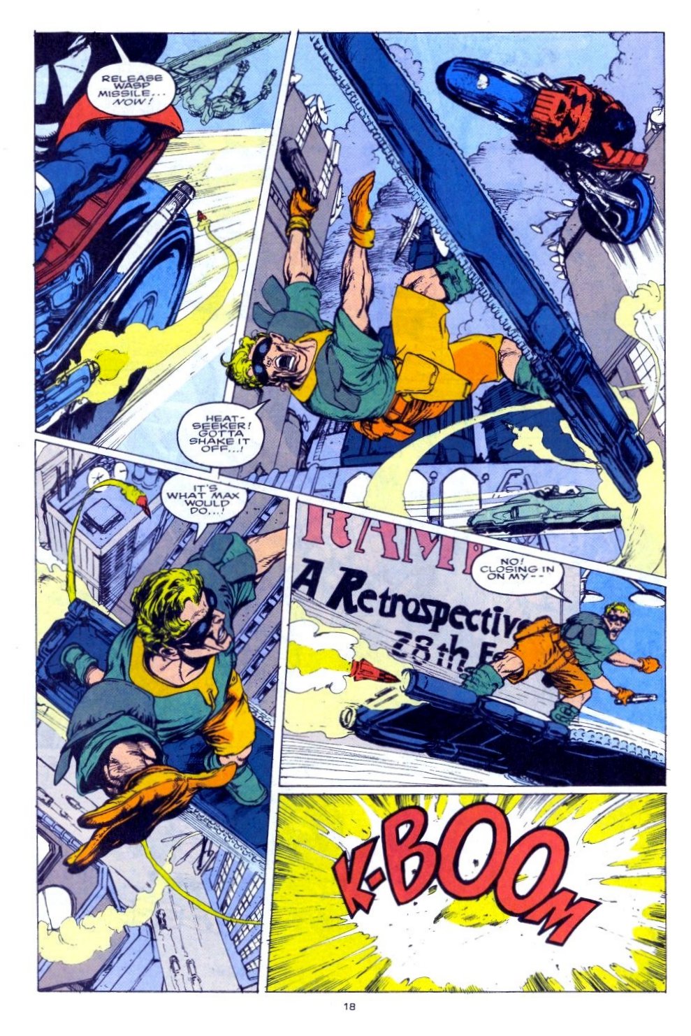 Read online Punisher 2099 comic -  Issue #14 - 16