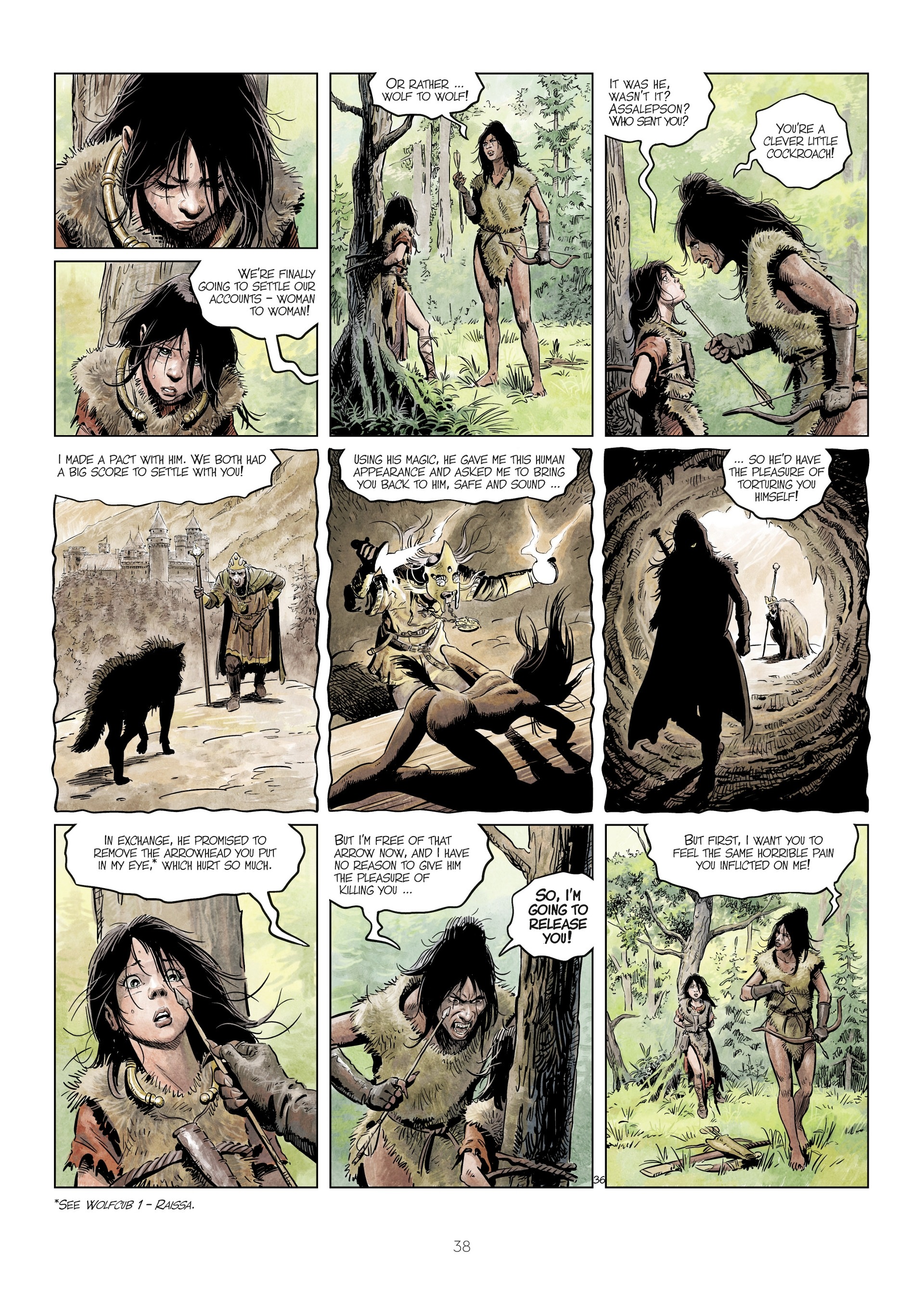 Read online The World of Thorgal: Wolfcub comic -  Issue #5 - 40