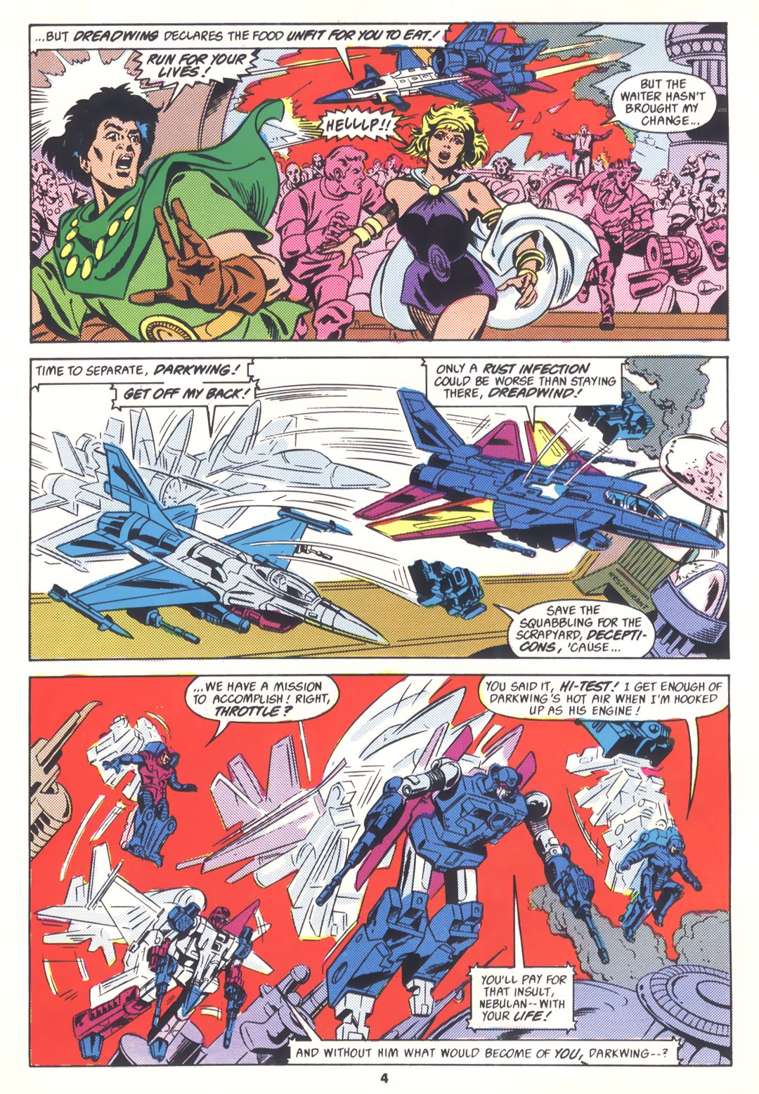 Read online The Transformers (UK) comic -  Issue #176 - 4