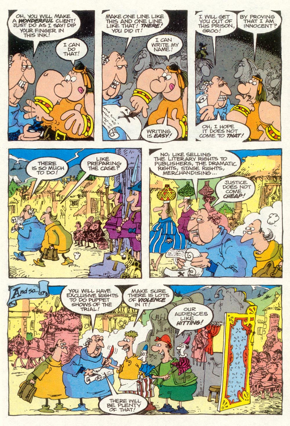 Read online Sergio Aragonés Groo the Wanderer comic -  Issue #90 - 12