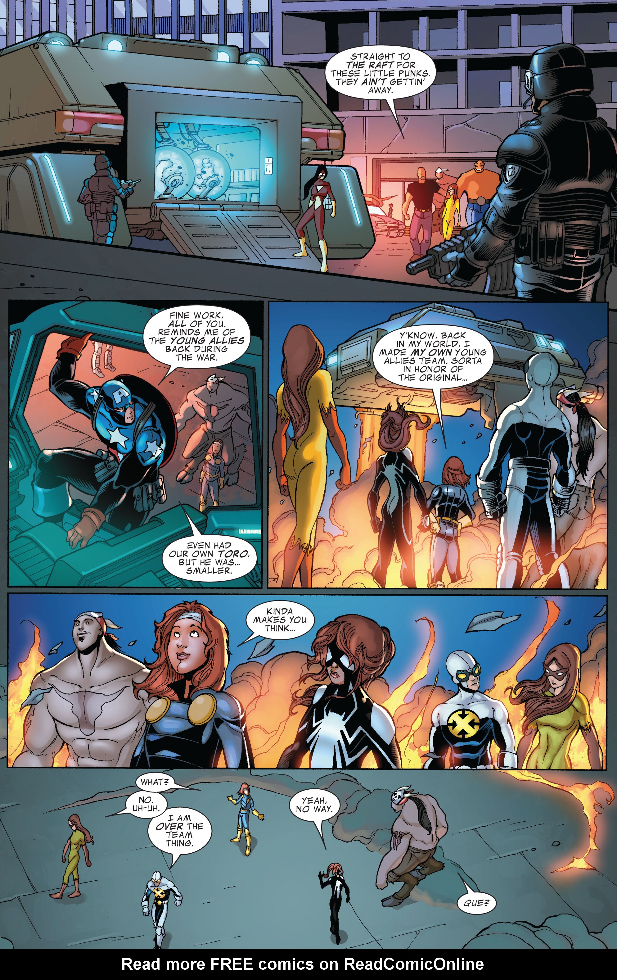 Read online Young Allies comic -  Issue #5 - 21