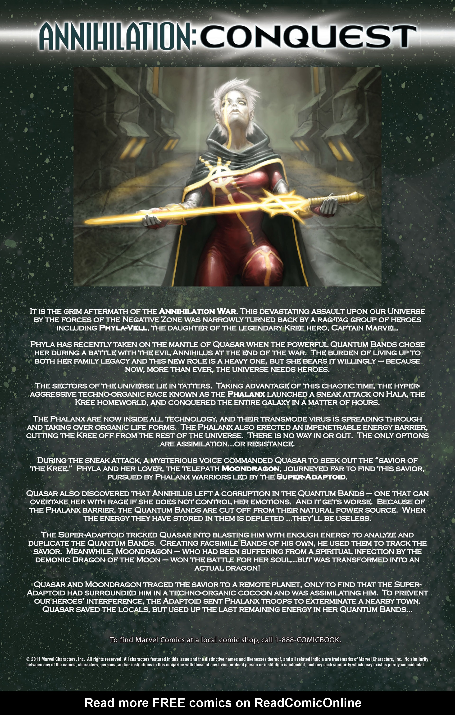 Read online Annihilation: Conquest - Quasar comic -  Issue #4 - 2