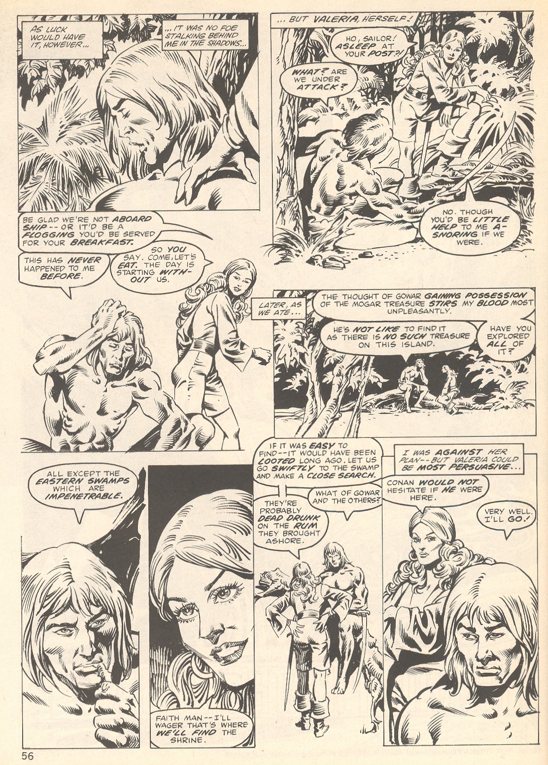 Read online The Savage Sword Of Conan comic -  Issue #78 - 56