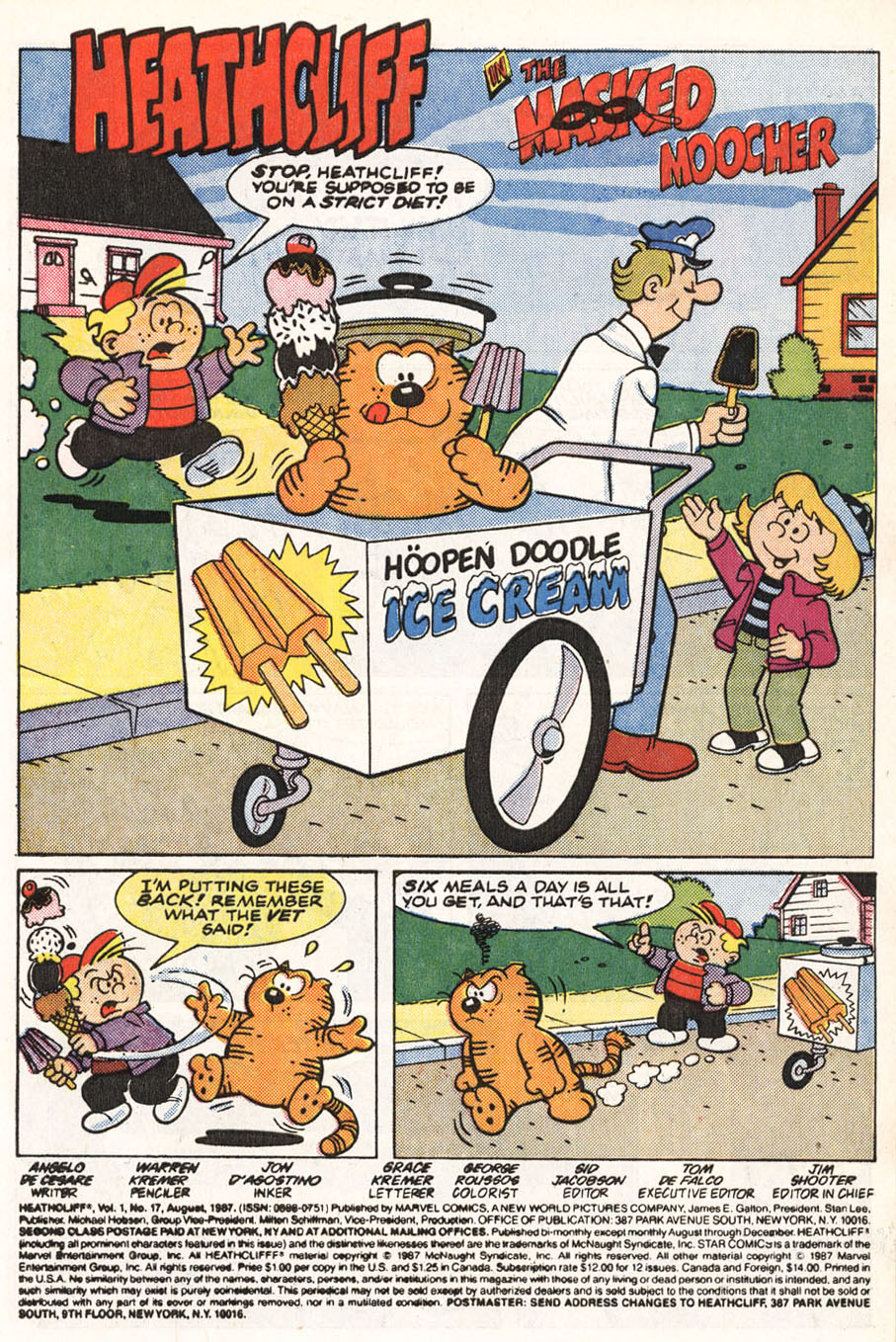 Read online Heathcliff comic -  Issue #17 - 3