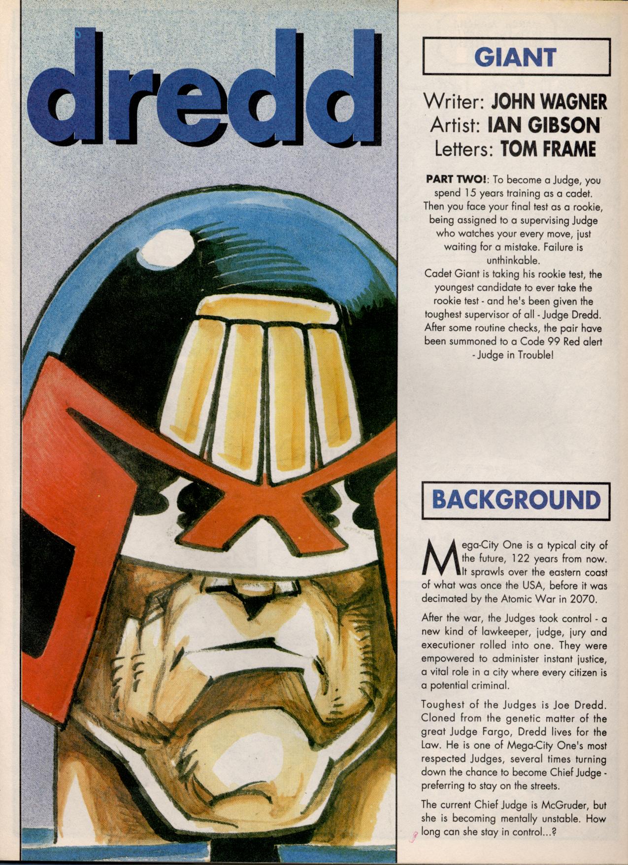 Read online Judge Dredd: The Megazine (vol. 2) comic -  Issue #51 - 3