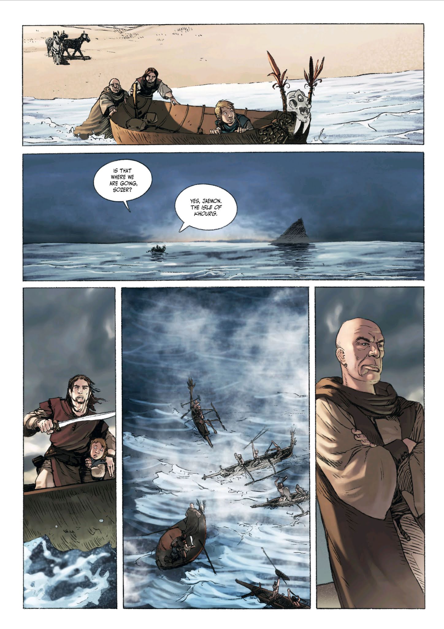 Read online Throne of Ice comic -  Issue #1 - 48